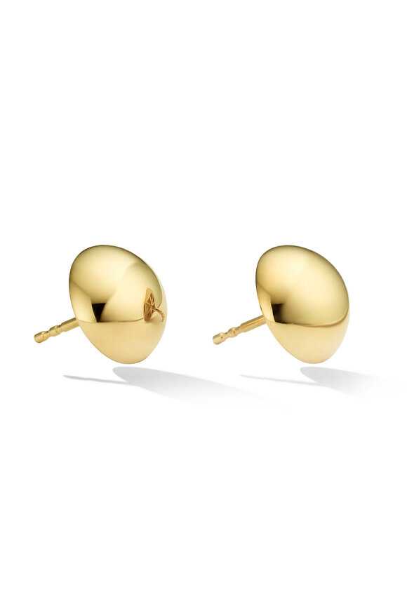Cadar 18k Yellow Gold Psyche Large Stud Earring - view 1