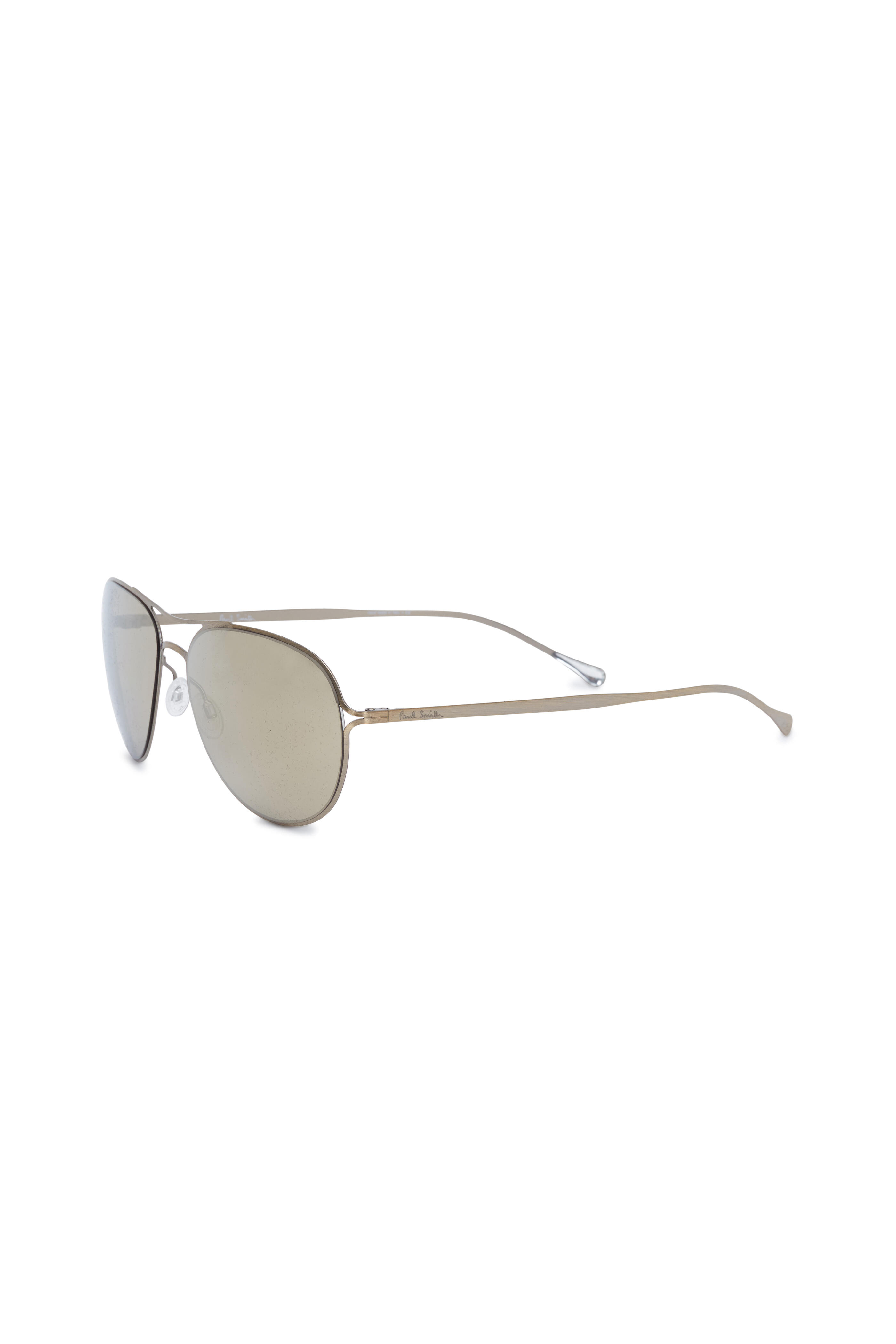 Paul Smith - Surrey Brushed Gold Aviator Sunglasses