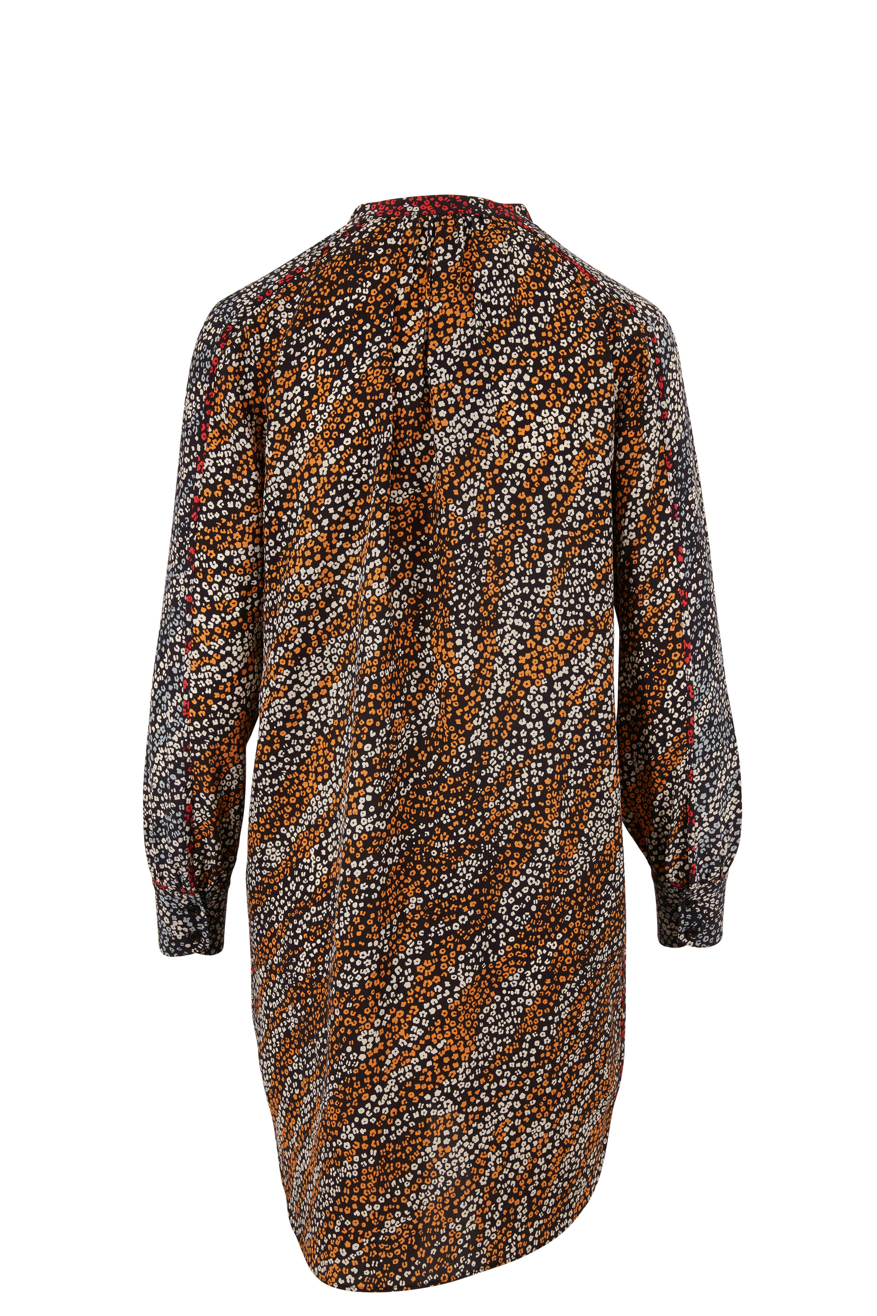 Rag & Bone - Black Multicolor Colette Shirtdress