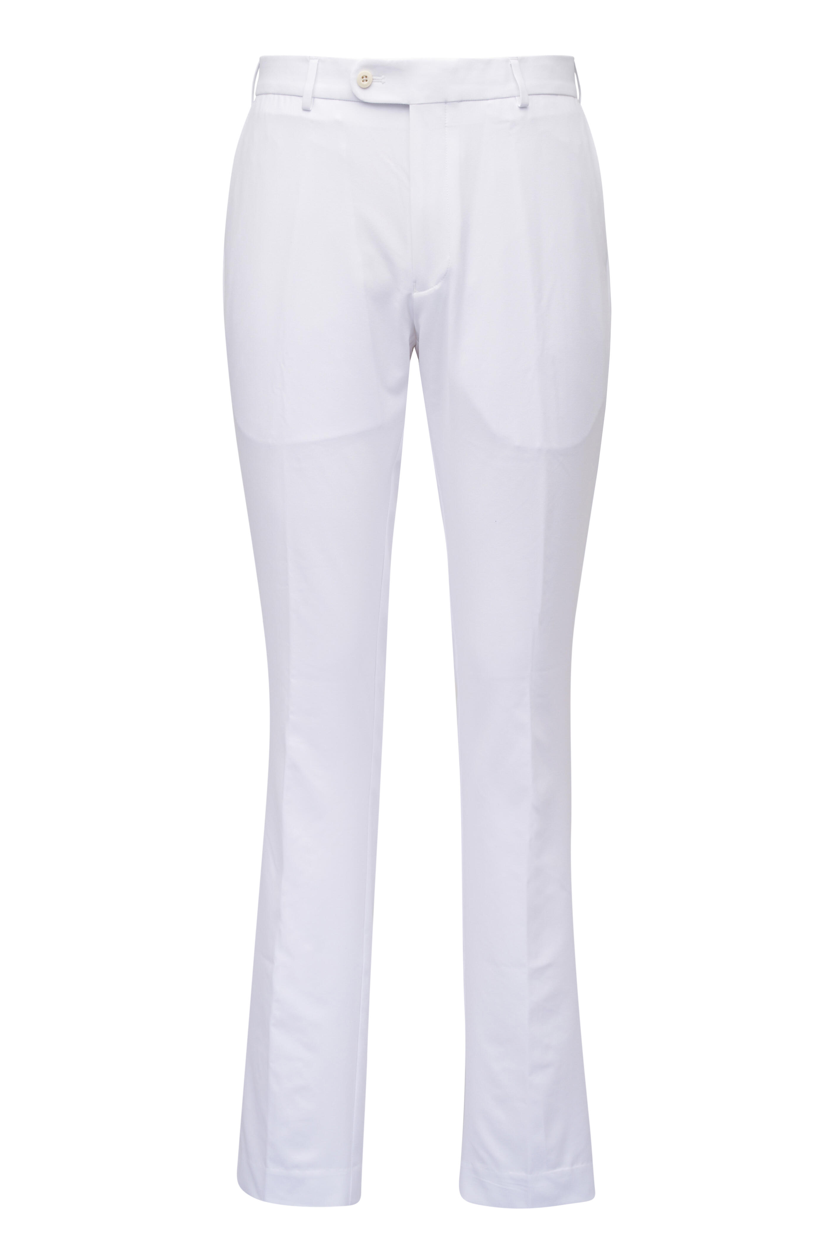 BUREAU (ビューロー) WHITE 5PKT PANTS KOBE DETAILS PLEATED PANTS - WHITE – lapstoneandhammer.com