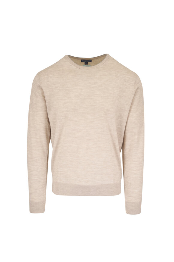 Peter Millar Crown Crafted Excursionist Truffle Sweater - view 1