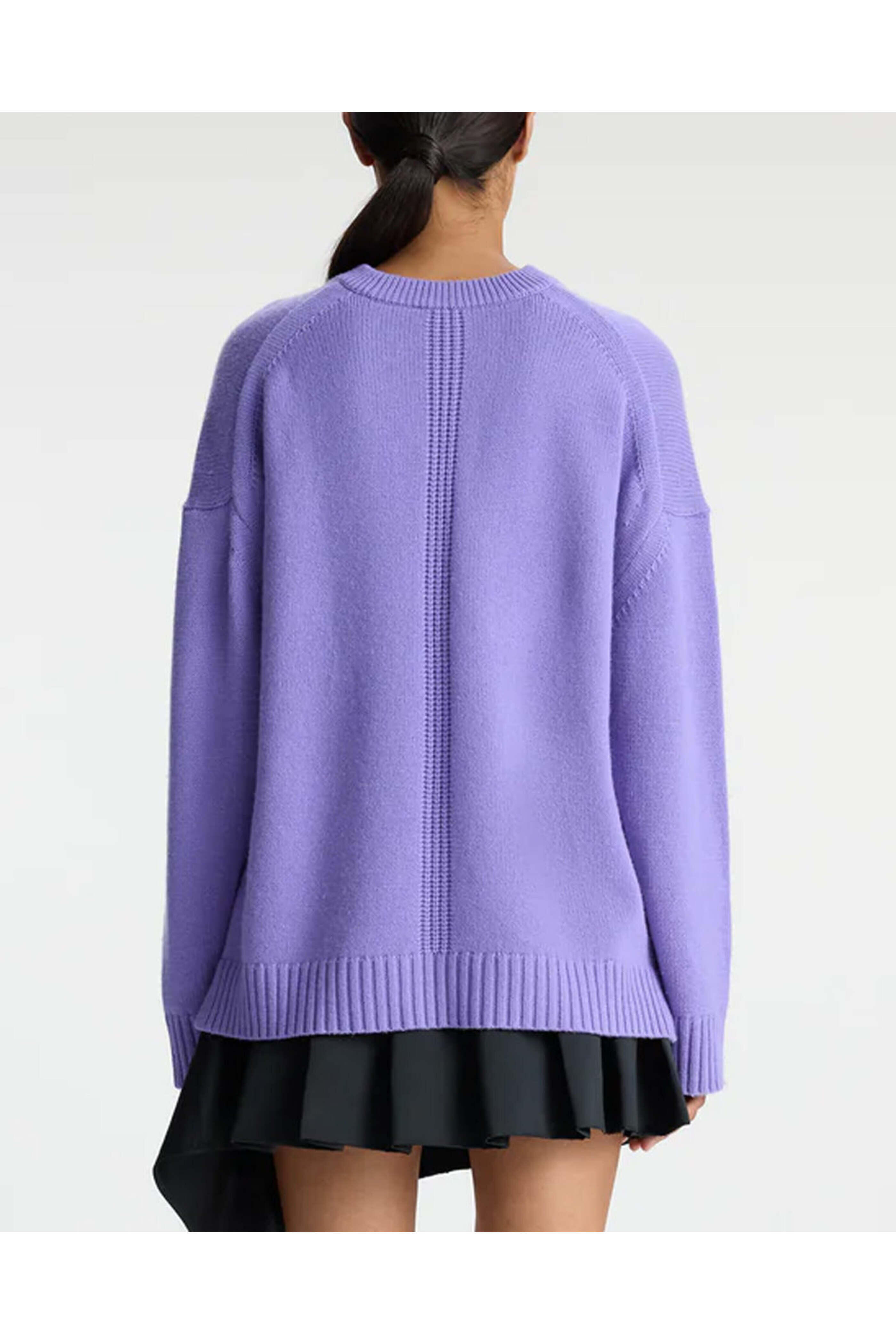 A.L.C. - Bright Lilac Ayden Sweater