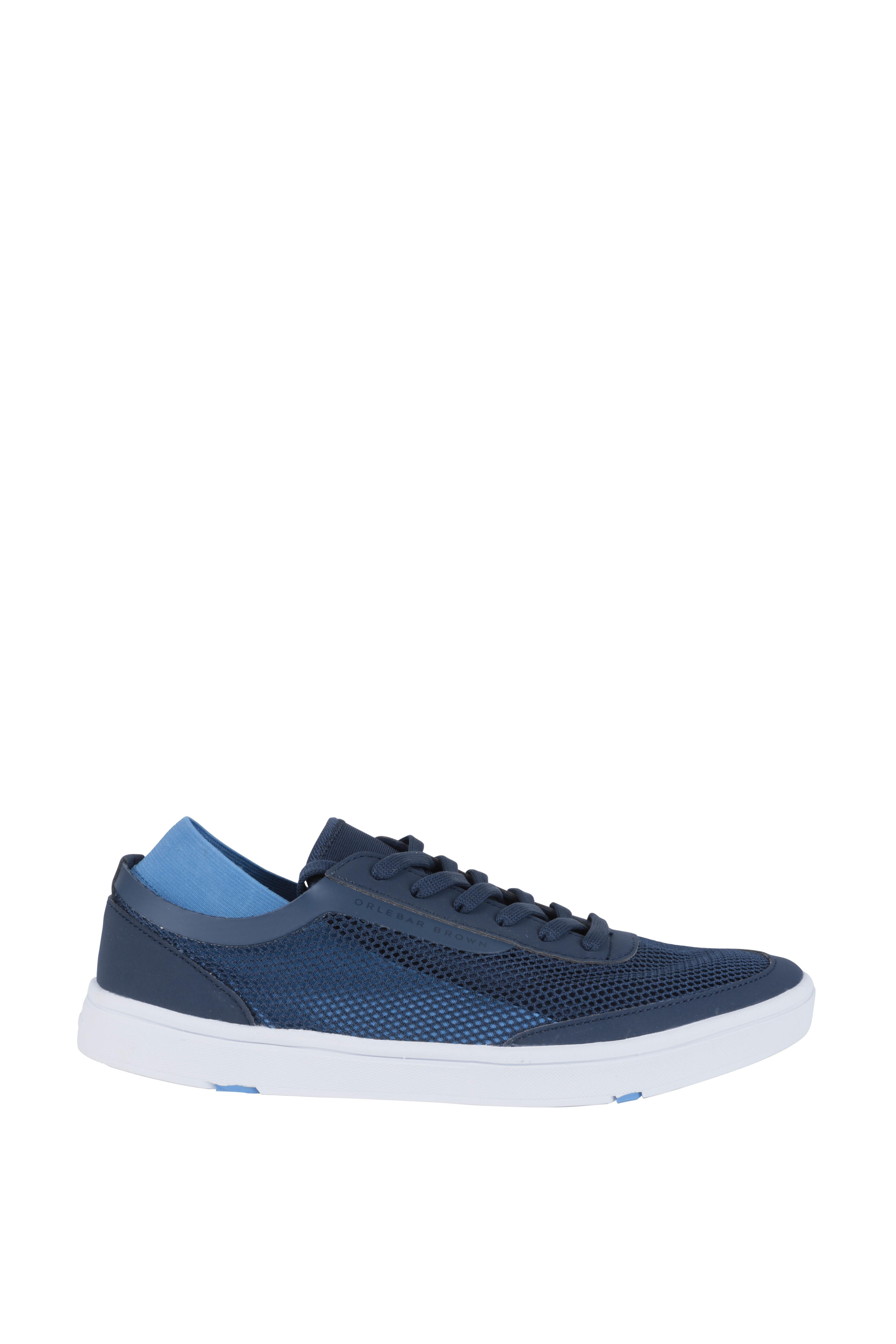 Orlebar Brown - Larson Navy Blue Mesh Sneaker