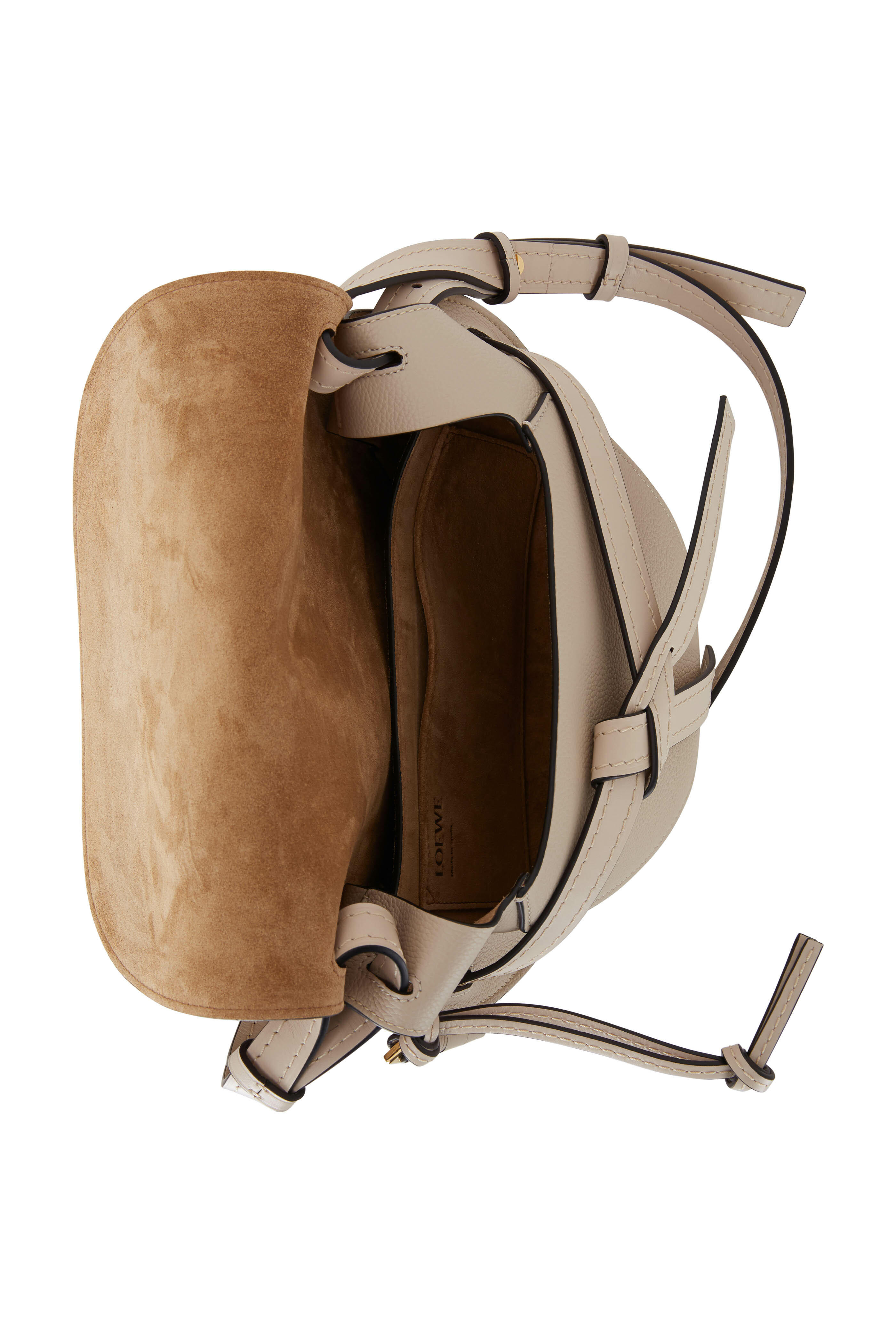Loewe - Gate Light Grained Leather Small Crossbody Bag