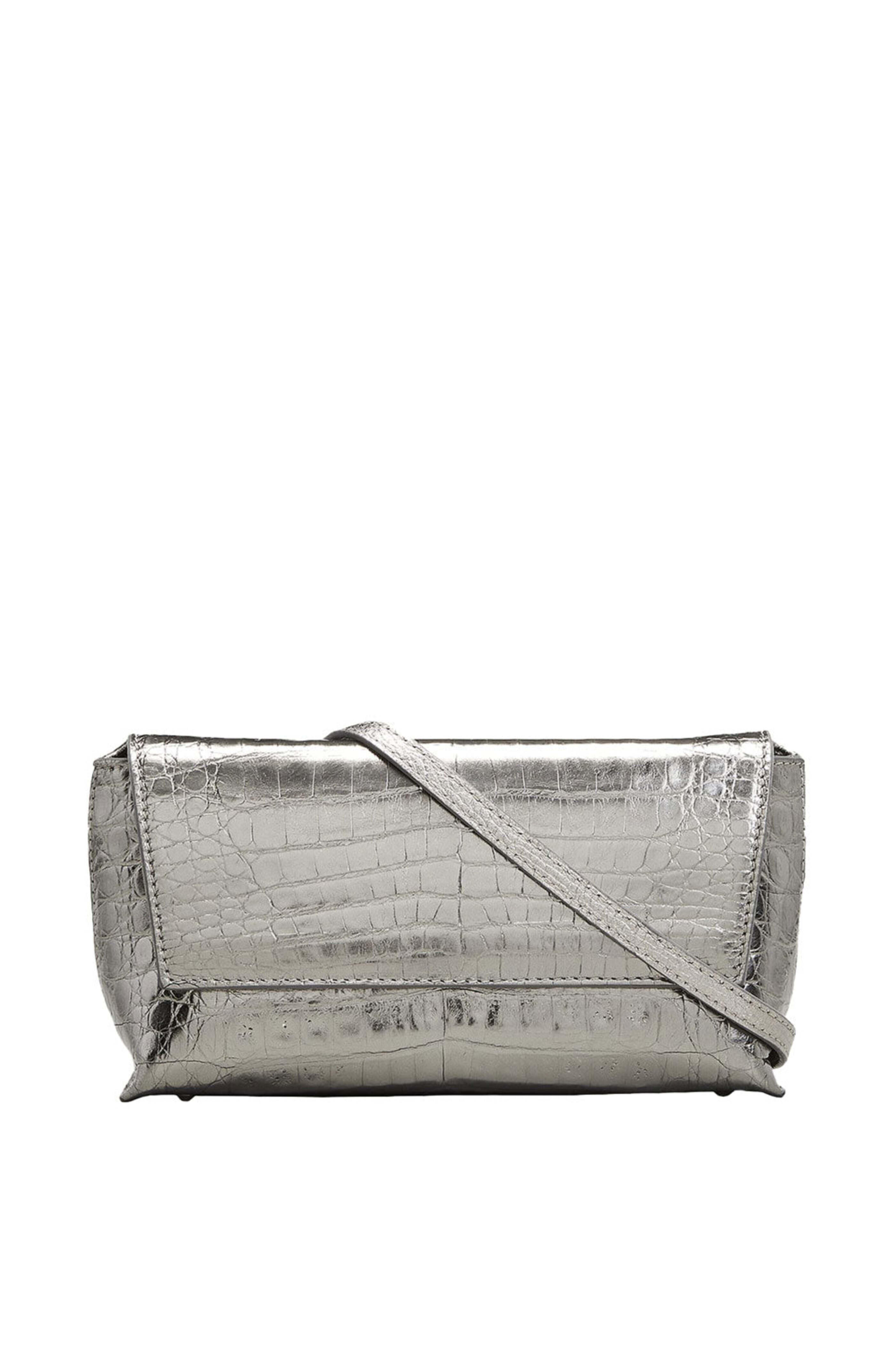 Maria Oliver - Croc Malala Bag in Anthracite