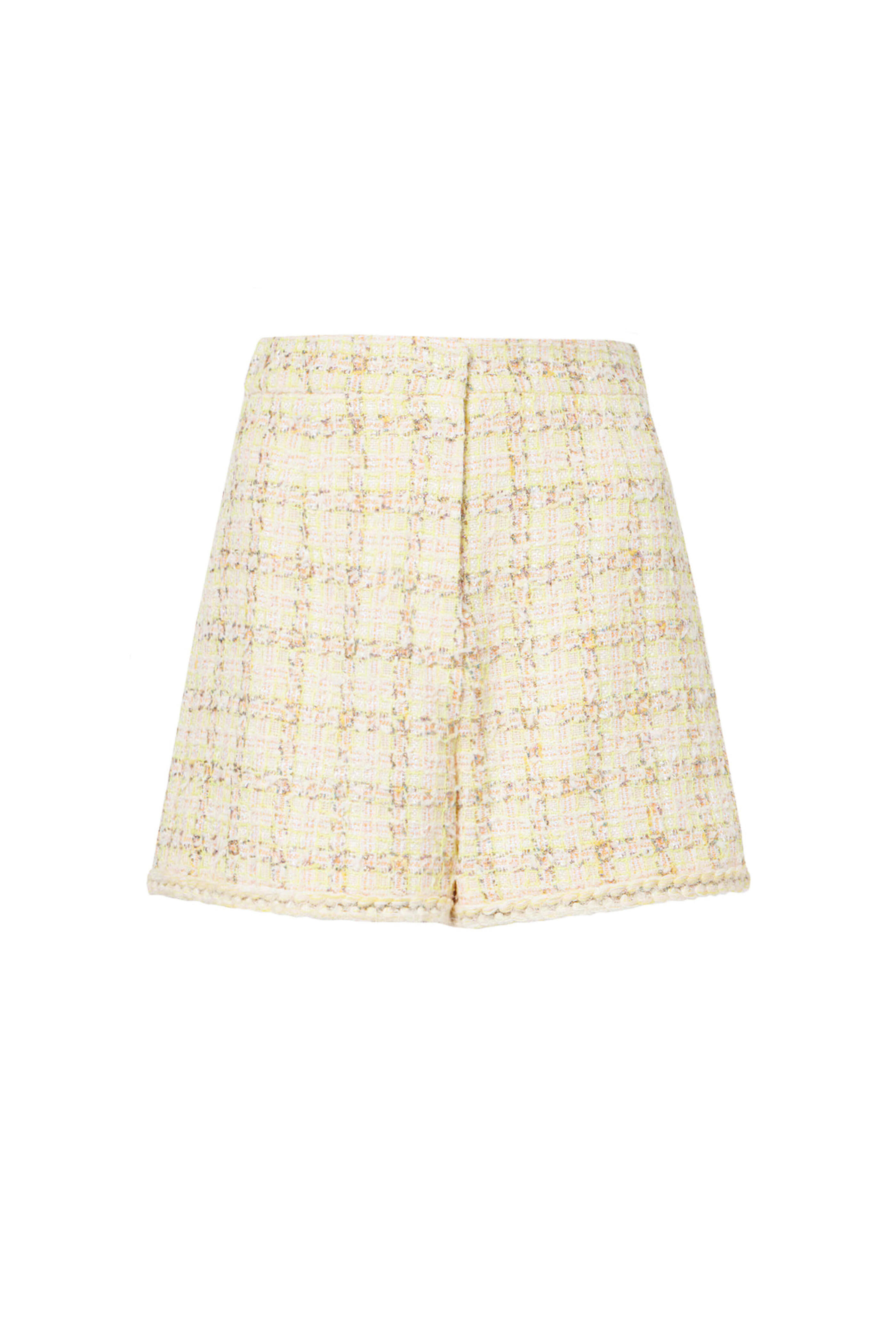 Giambattista Valli - Yellow Boucle Tweed Short
