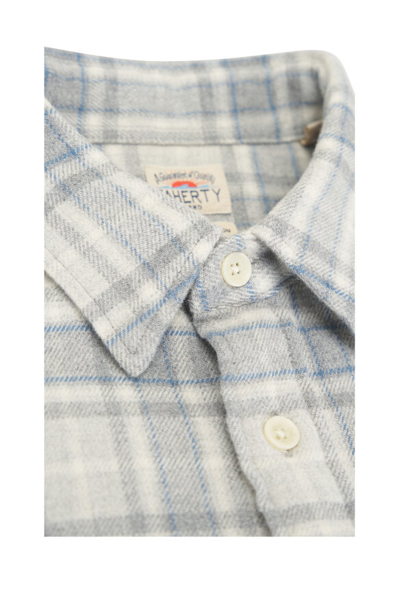 Faherty Brand - Gray Falls Plaid Super Flannel Sport Shirt