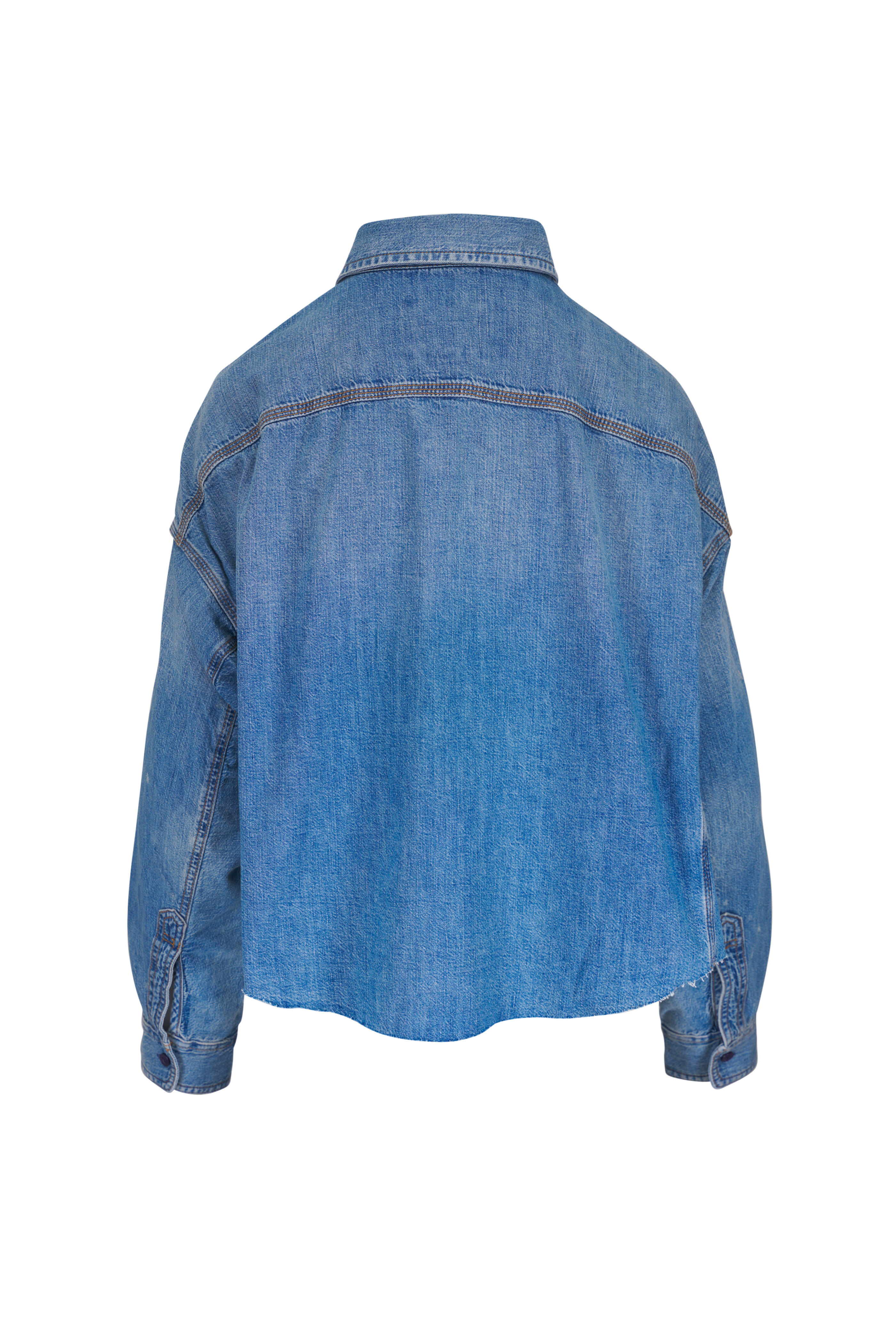 R13 - Cropped Denim Jacket