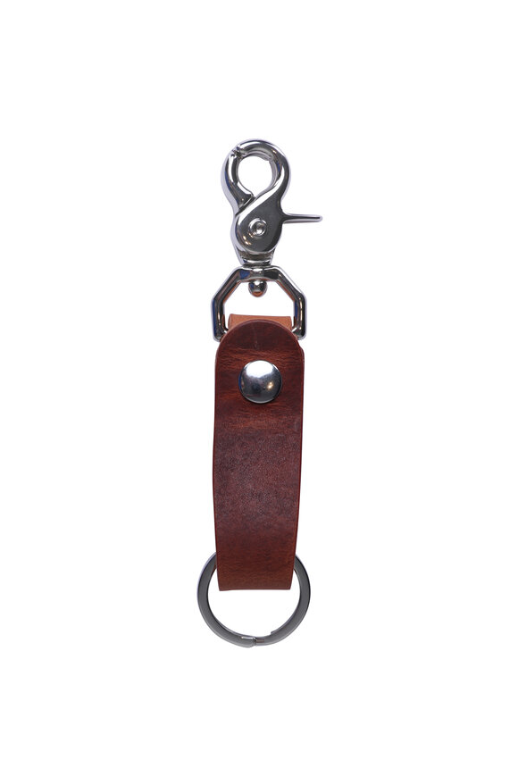 Spivey  Hex Hardware Leather Key Fob