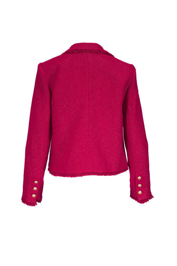 L'Agence - Sylvia Garnet Collared Jacket