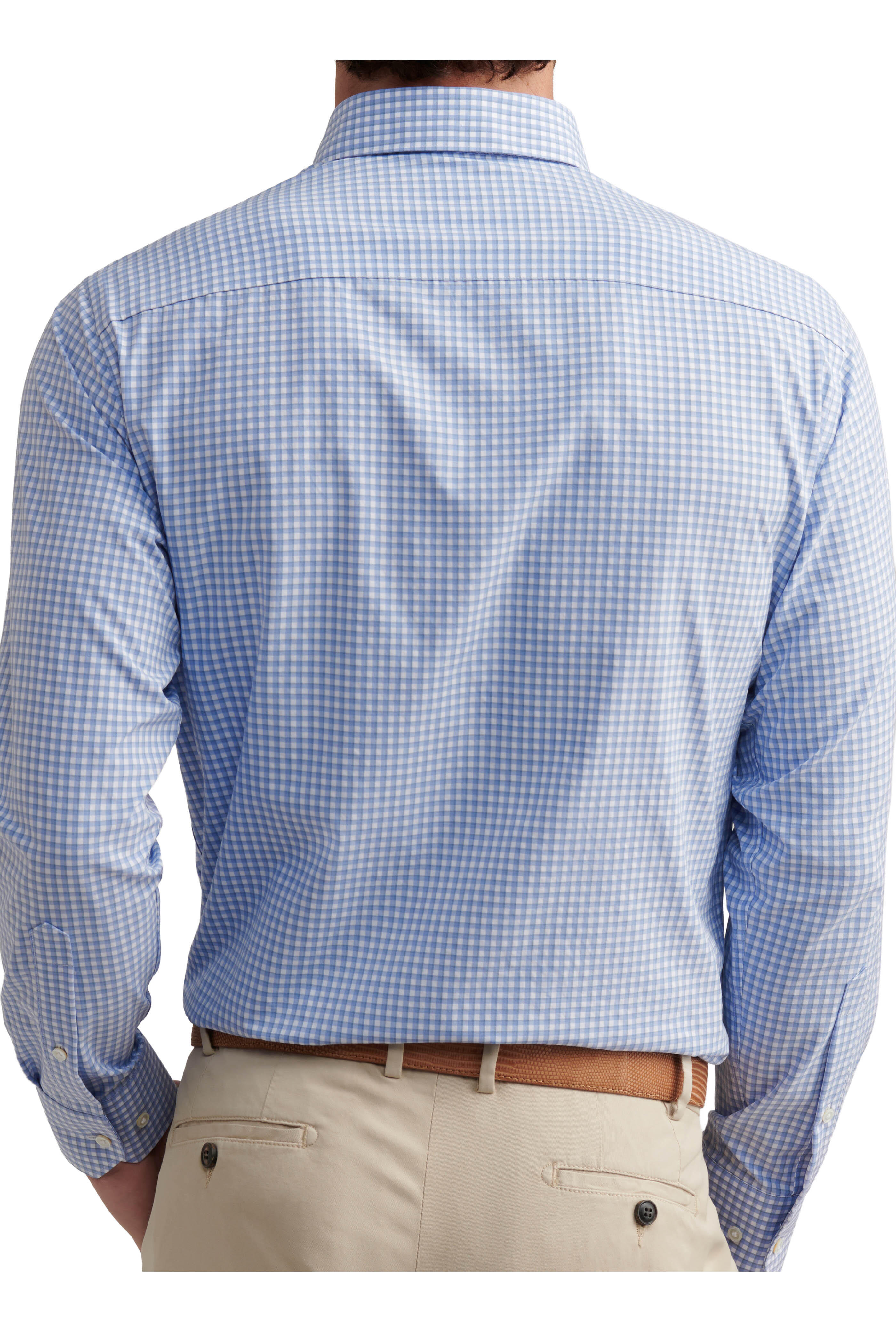 Peter Millar - Mitchell Wisteria Blue Check Sport Shirt