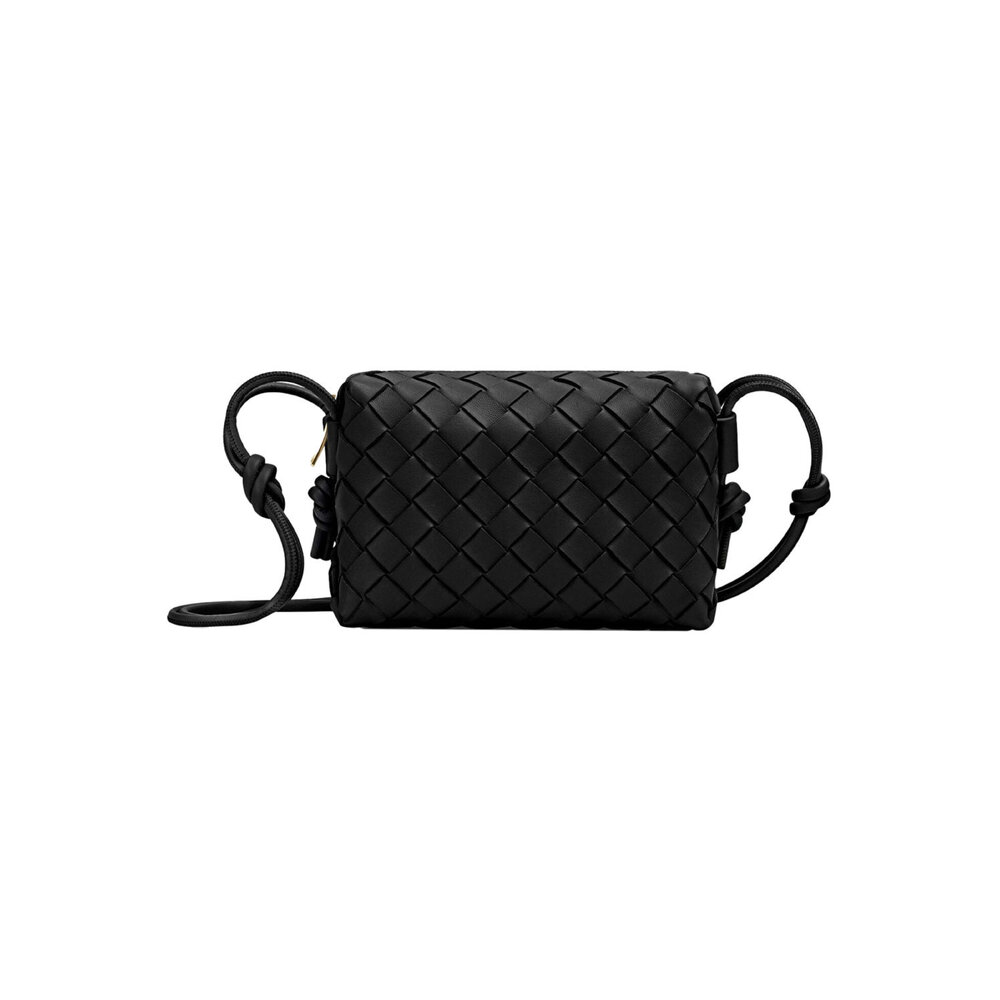 Bottega Veneta - Mini Loop Camera Bag in Black | Mitchell Stores