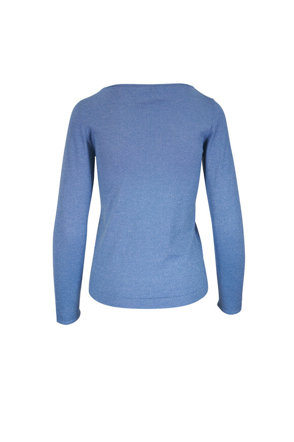 Brunello Cucinelli - Alpine Cashmere, Silk & Lurex Boatneck Sweater