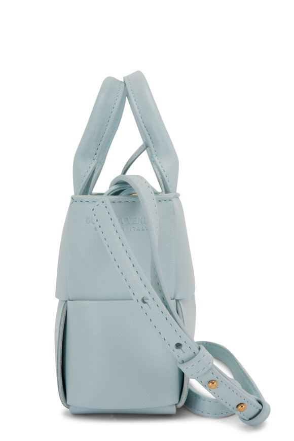 Bottega Veneta - Candy Arco Celadon Woven Leather Tote