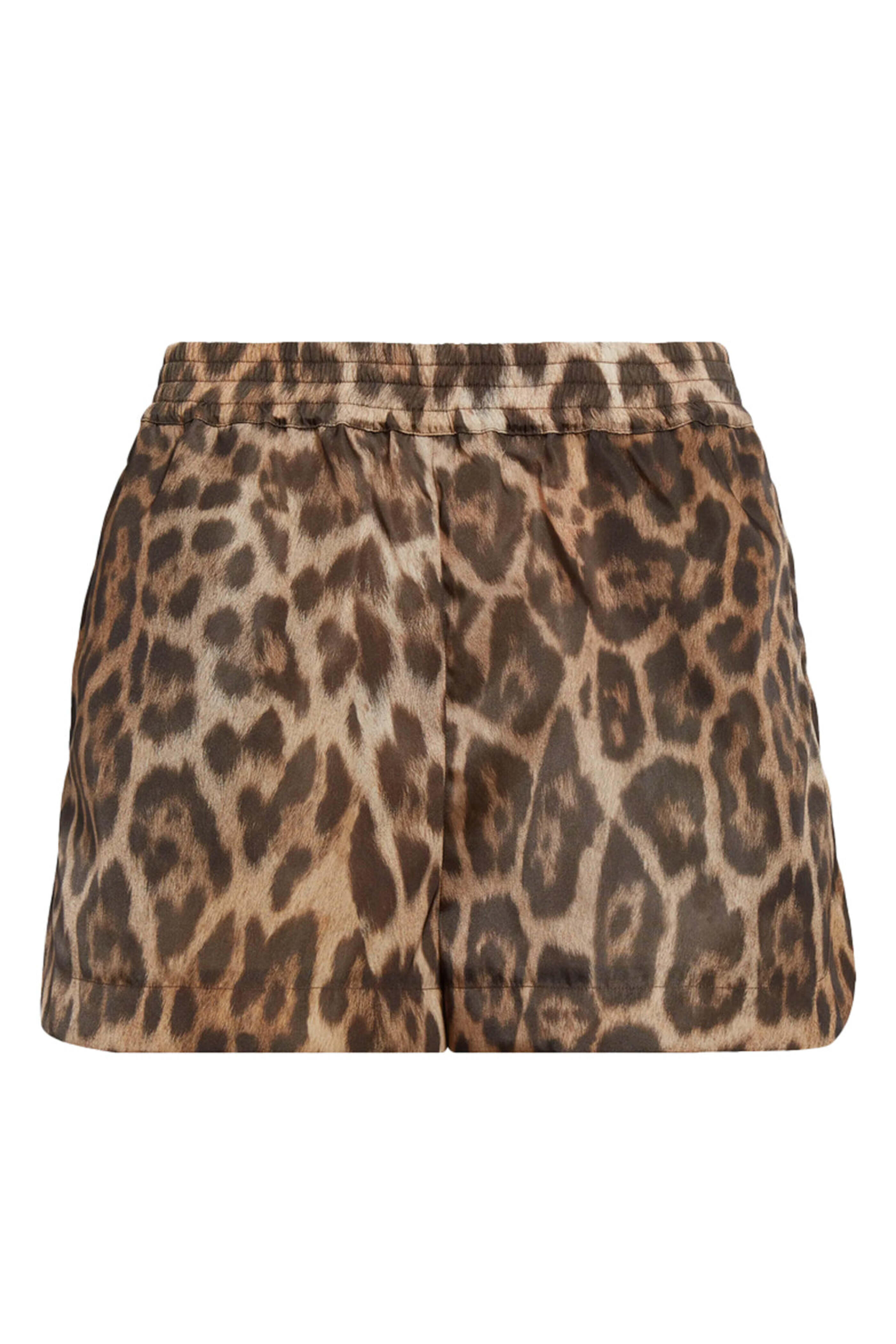 Stella McCartney - Brown Leopard Print Short