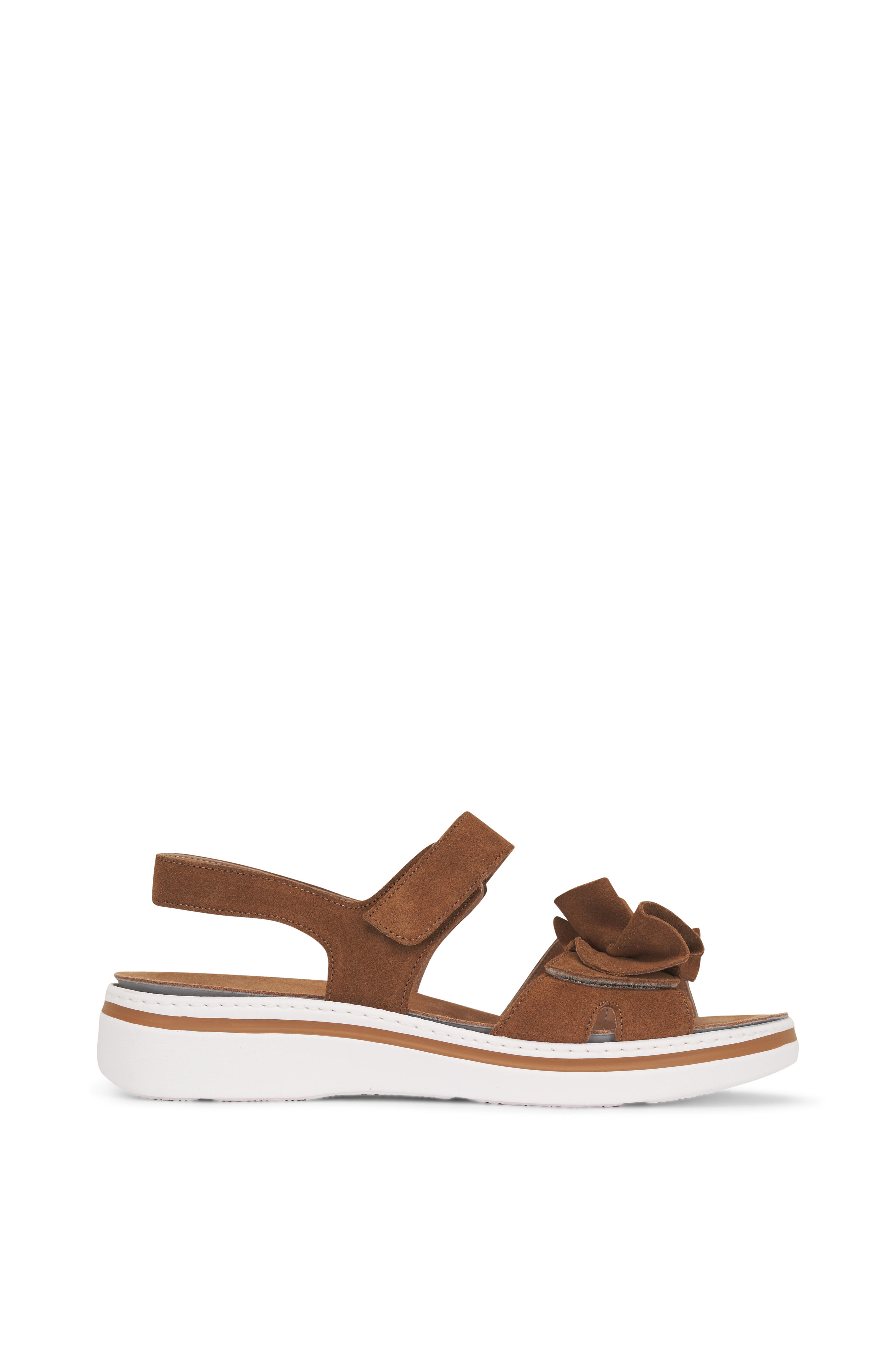 Ron White - Frances Brown Suede Sandal