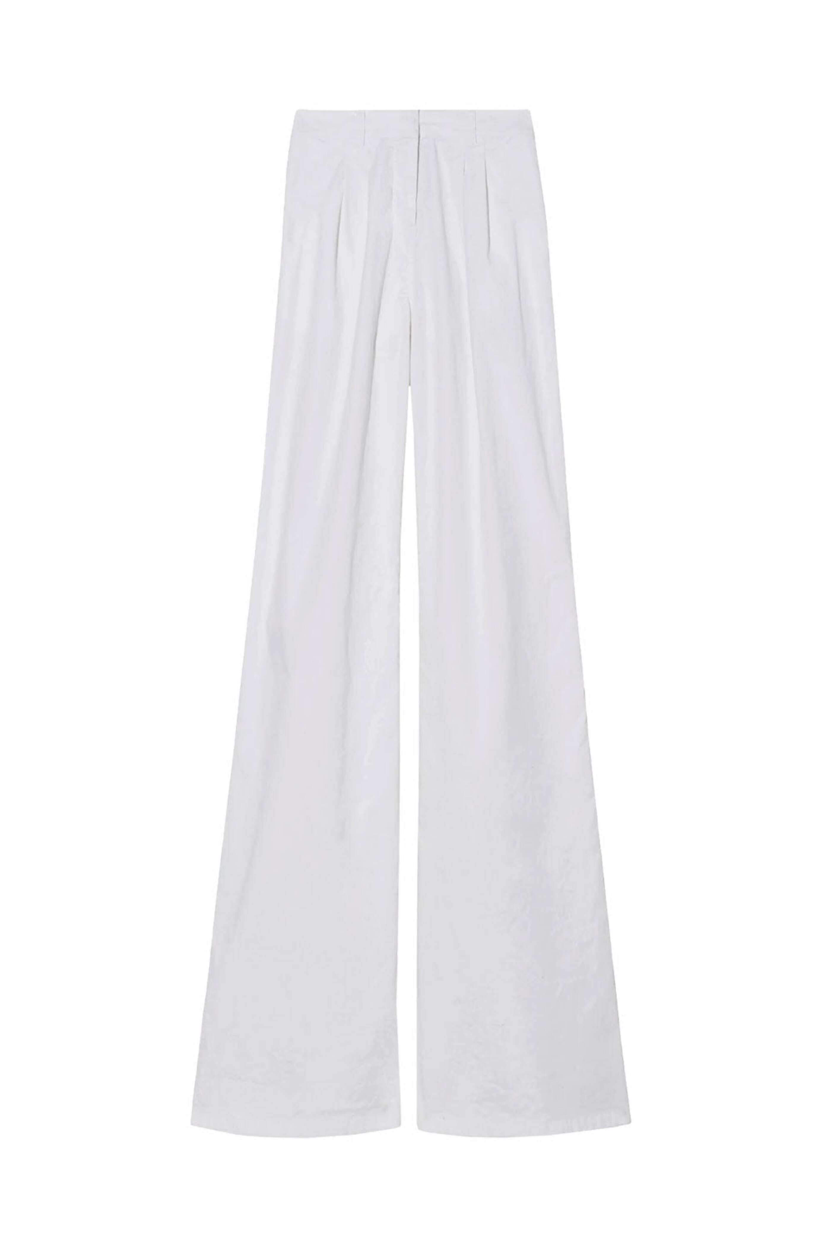 Nili Lotan - White Wide Leg Dillon Pant