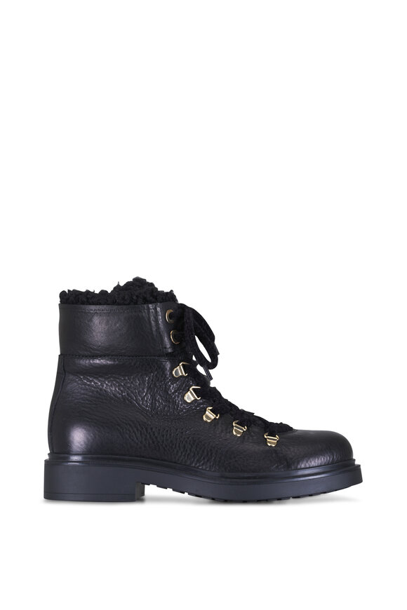 AGL Loren Cool Black Leather Low Boot - view 2