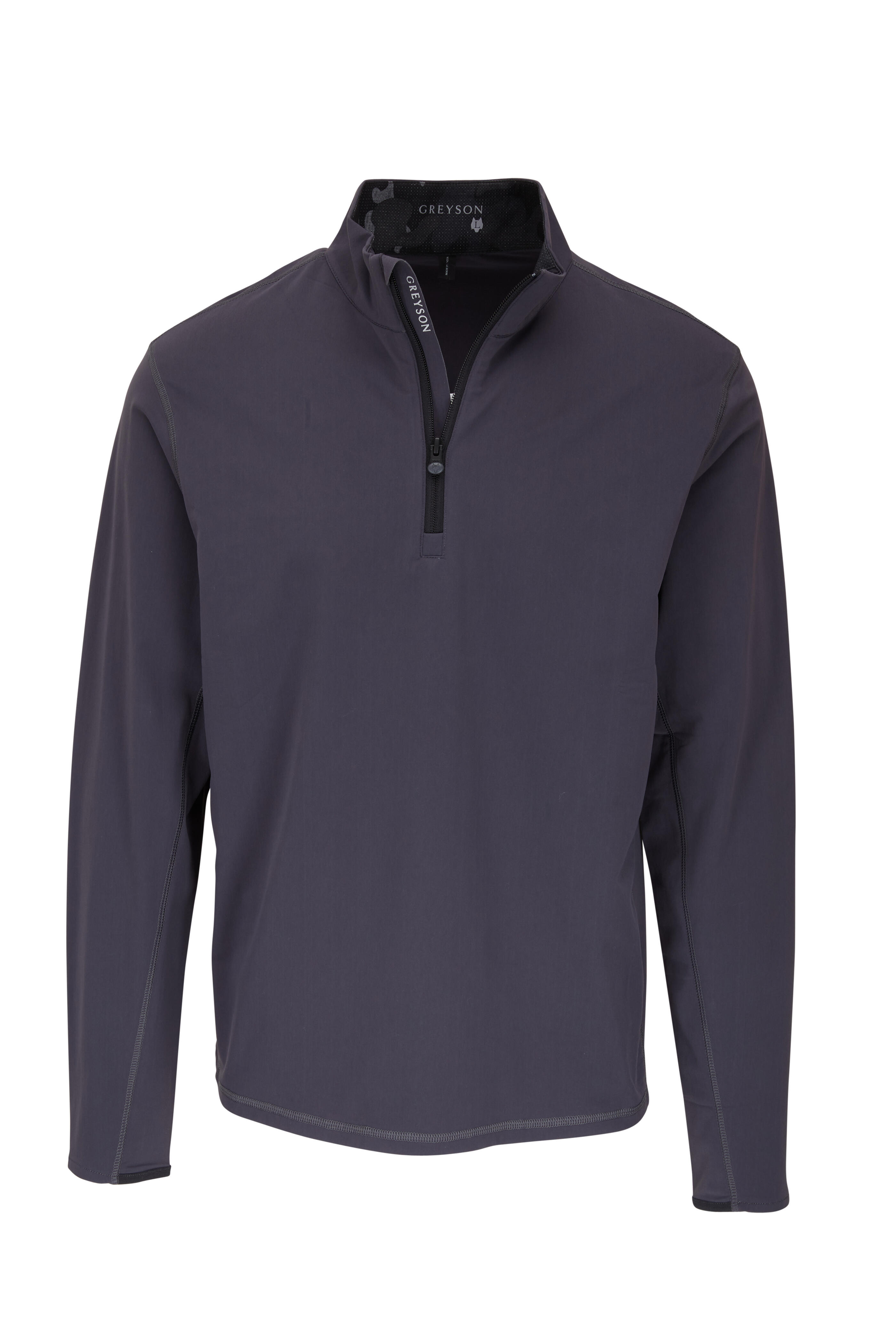 Greyson Tate Slate Quarter Zip Pullover Mitchell Stores