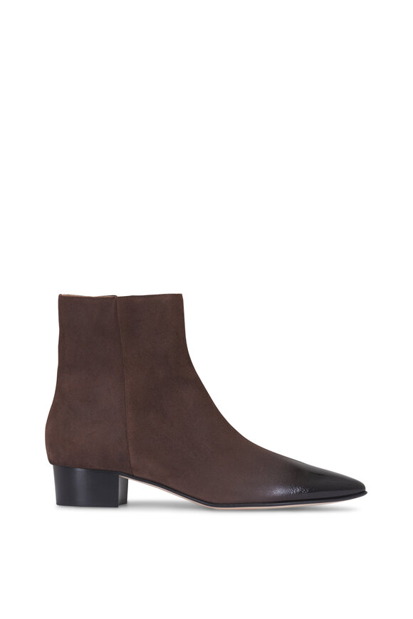 Arteana Brera Coffee Suede Leather Bootie; 30mm - view 2