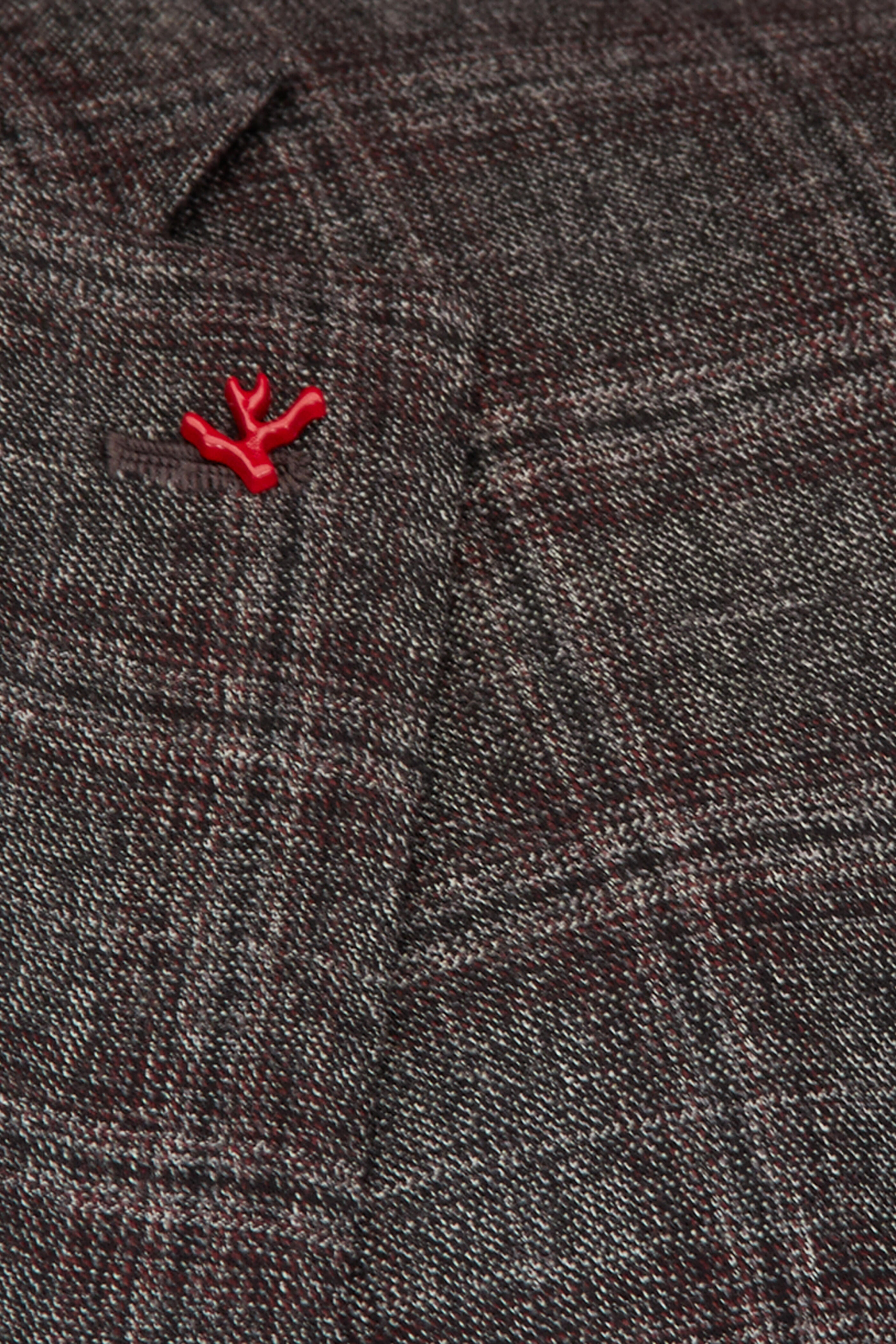 Isaia - Charcoal Plaid Wool Suit - view 3