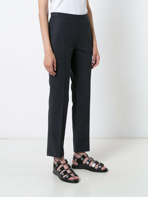 Akris Punto - Franca Navy Blue Techno Skinny Pant