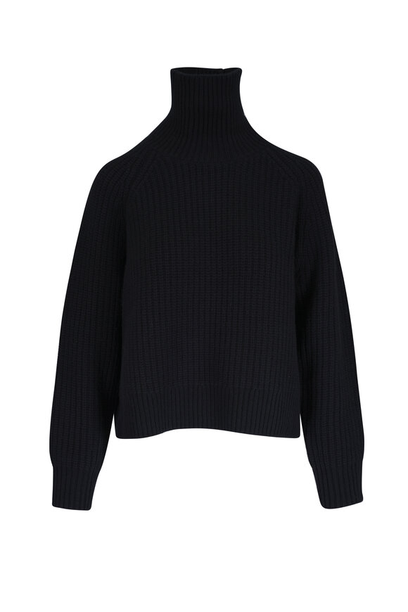 Nili Lotan Amaya Black Cashmere Sweater