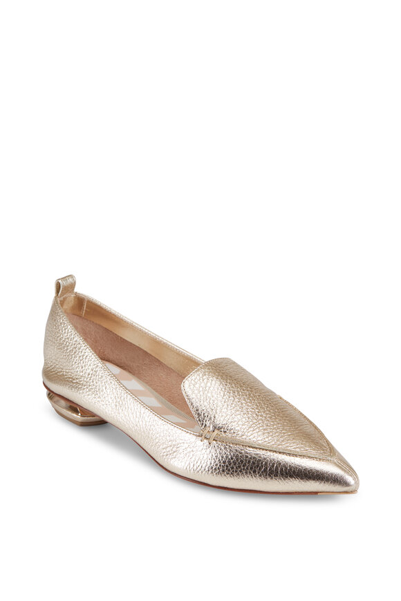 Nicholas Kirkwood - Beya Platinum Gold Loafer