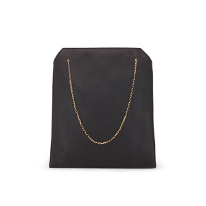 The Row - Small Lunch Black Leather Chain Bag | Mitchell Stores