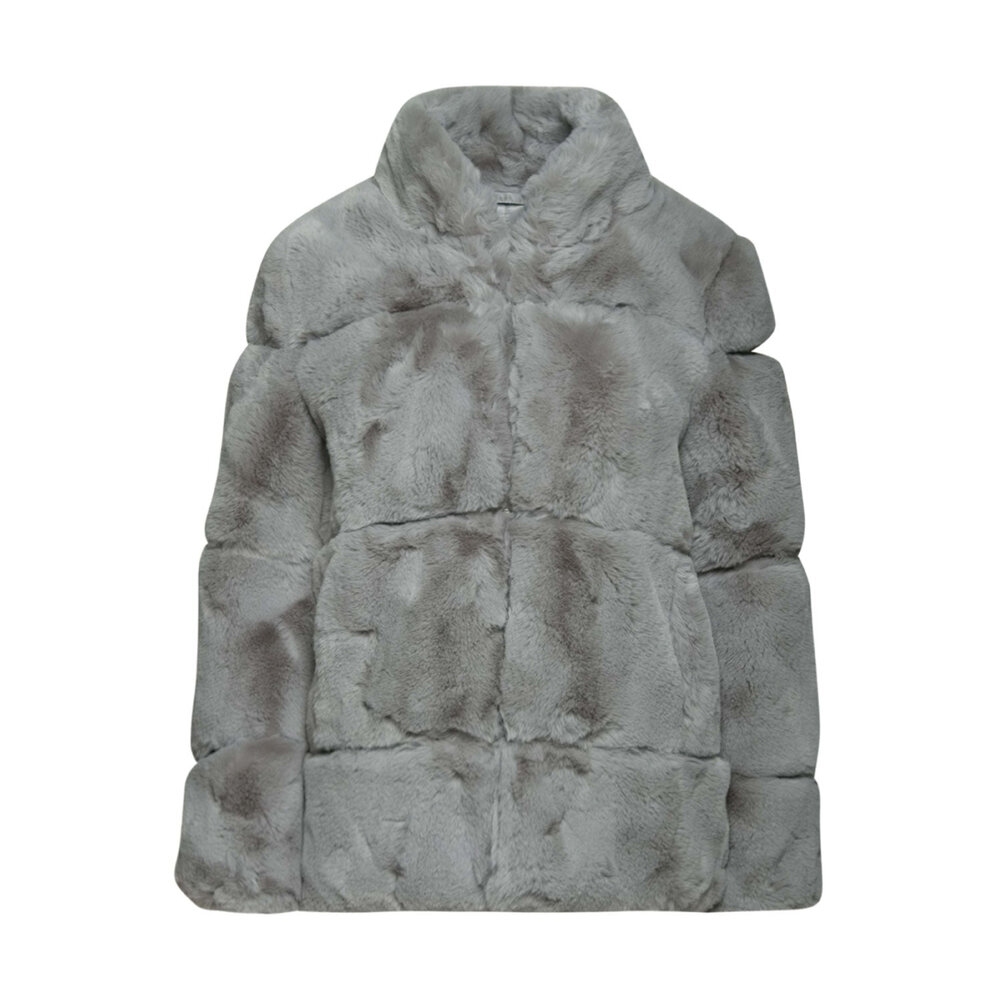 Apparis Smoke Vegan Fur Skylar Jacket Mitchell Stores