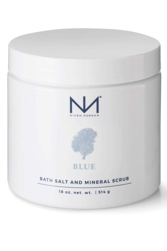 Niven Morgan Blue Bath Salt Mineral Scrub - view 1
