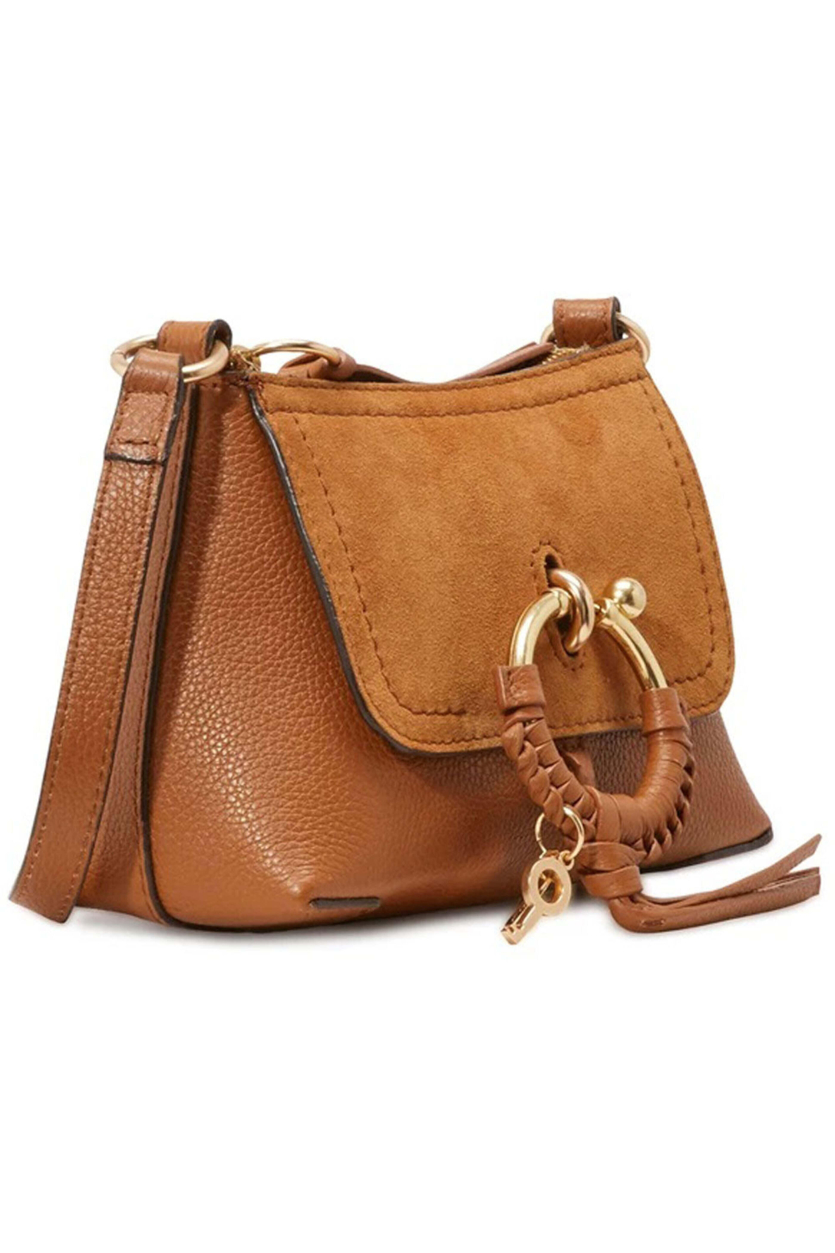 See by Chloé - Mini Joan Crossbody Bag in Caramello