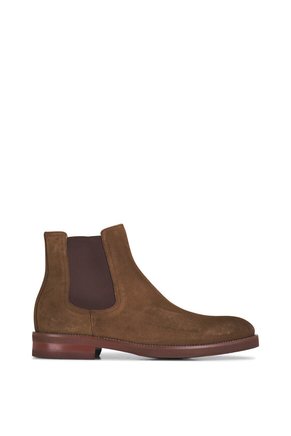 To Boot New York - Whitman Light Brown Suede Chelsea Boot