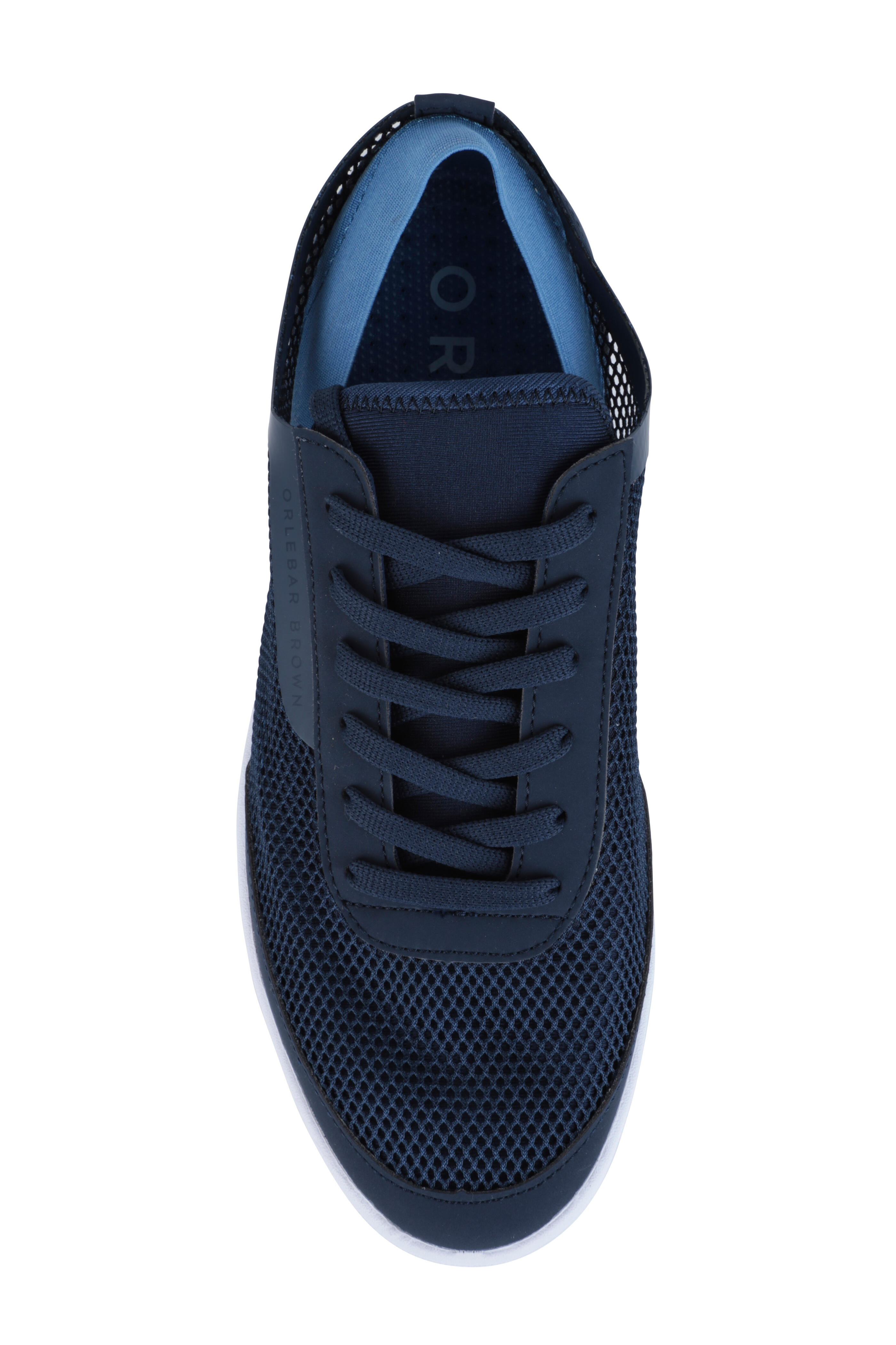 Orlebar Brown - Larson Navy Blue Mesh Sneaker