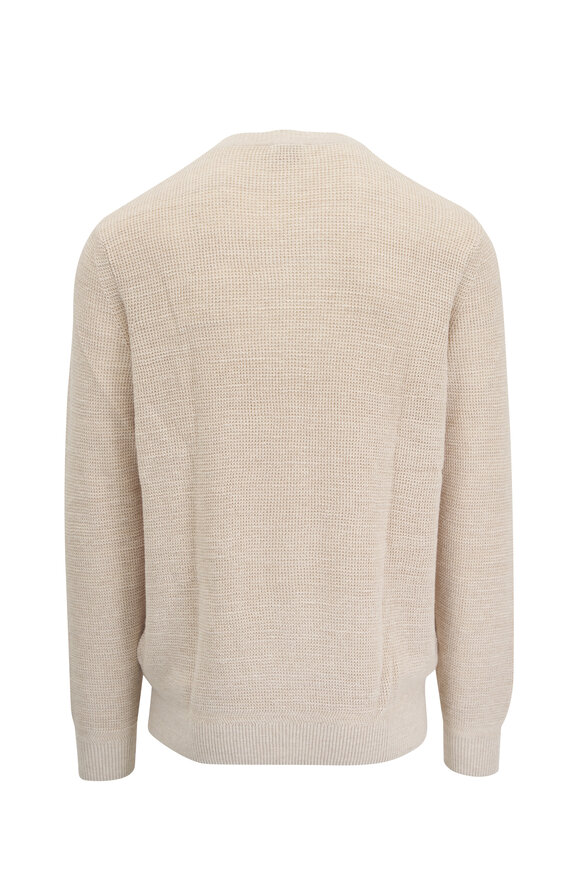 Faherty Brand - Dune Surf Stripe Sunwashed Crewneck Sweater