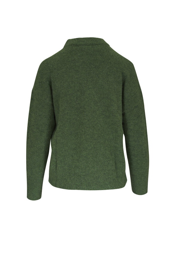 Kinross - Lofty Easy Chive Crewneck Sweater