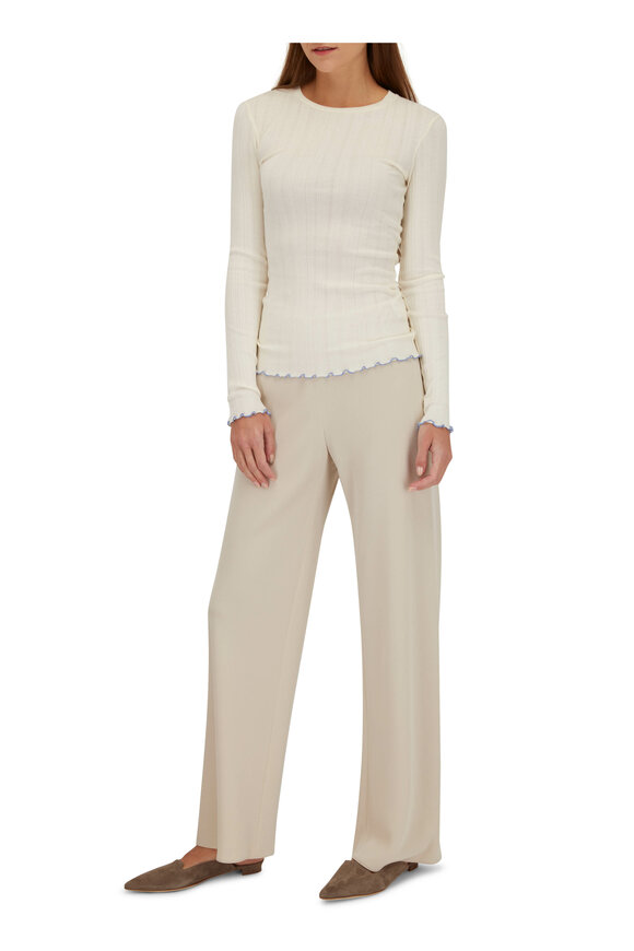 Vince - Shell High-Waist Bias Pant