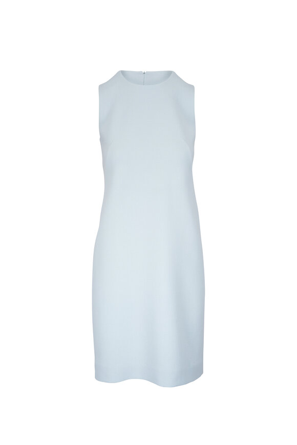 Akris Stone Wool Sheath Dress