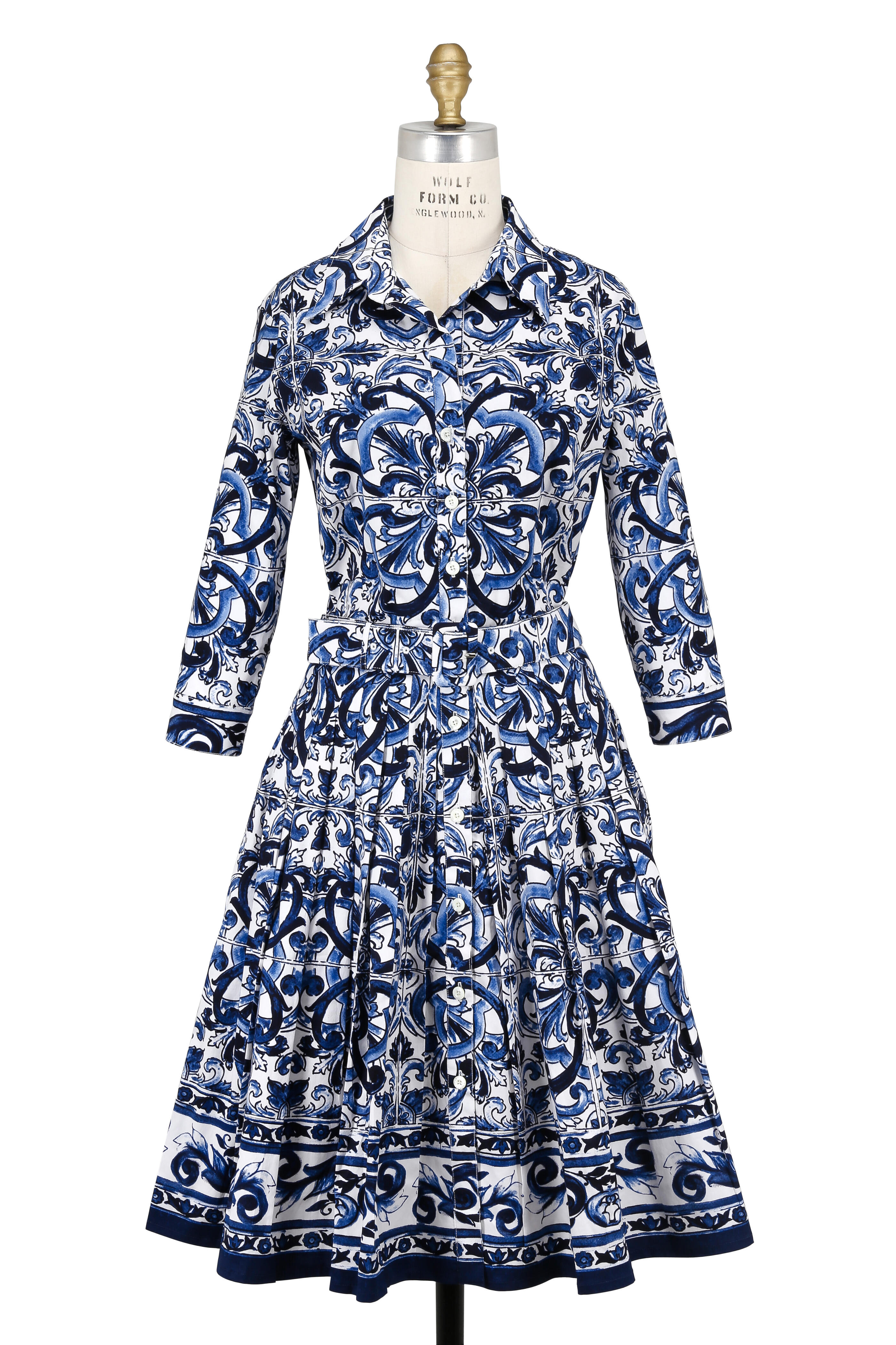 ワンピース Samantha Sung Dresses White Samantha Sung Eden Tiered Botanical-Print Cotton Maxi Dress