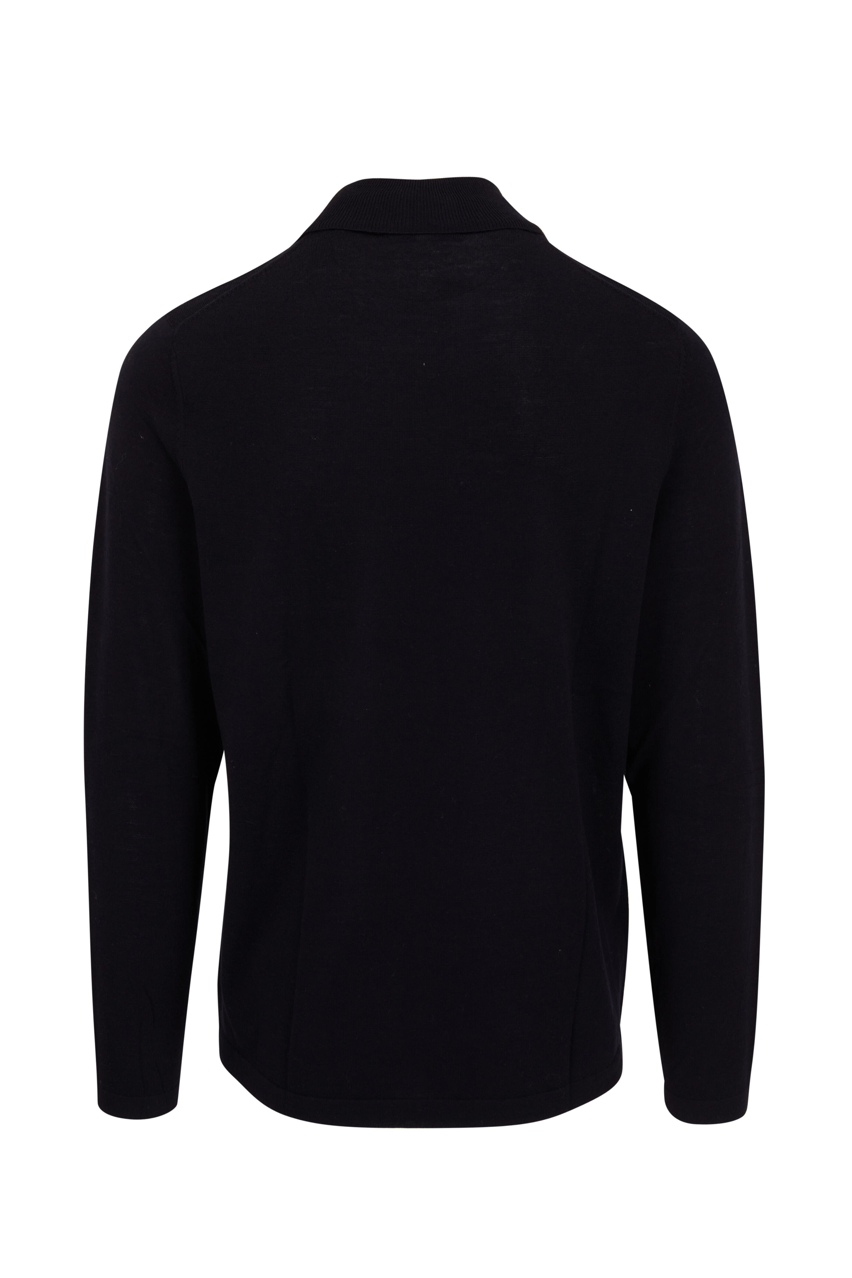 Long Sleeve Henley Shirt - PATRICK ASSARAF