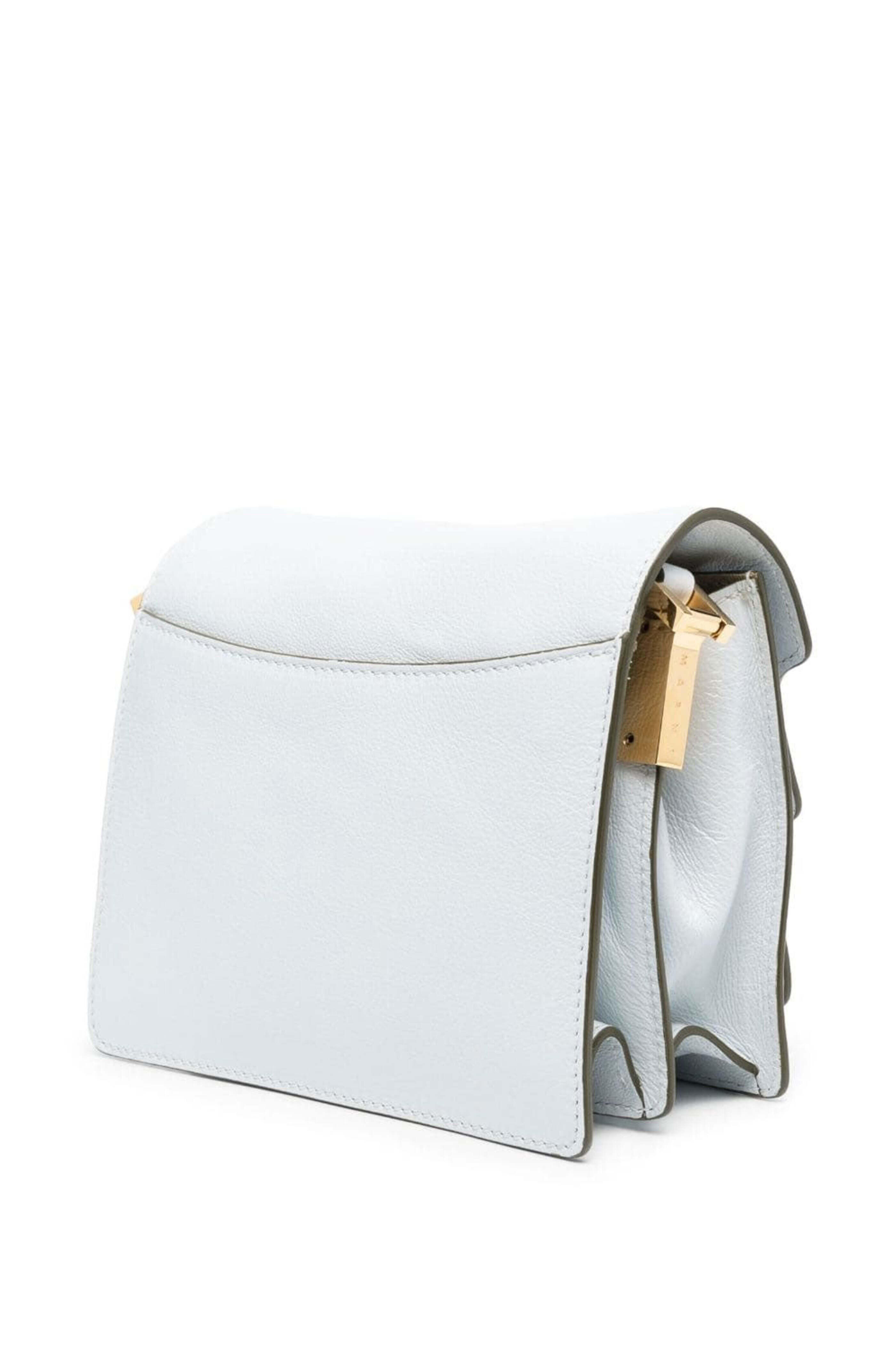 Marni - Trunk Crossbody Bag in White