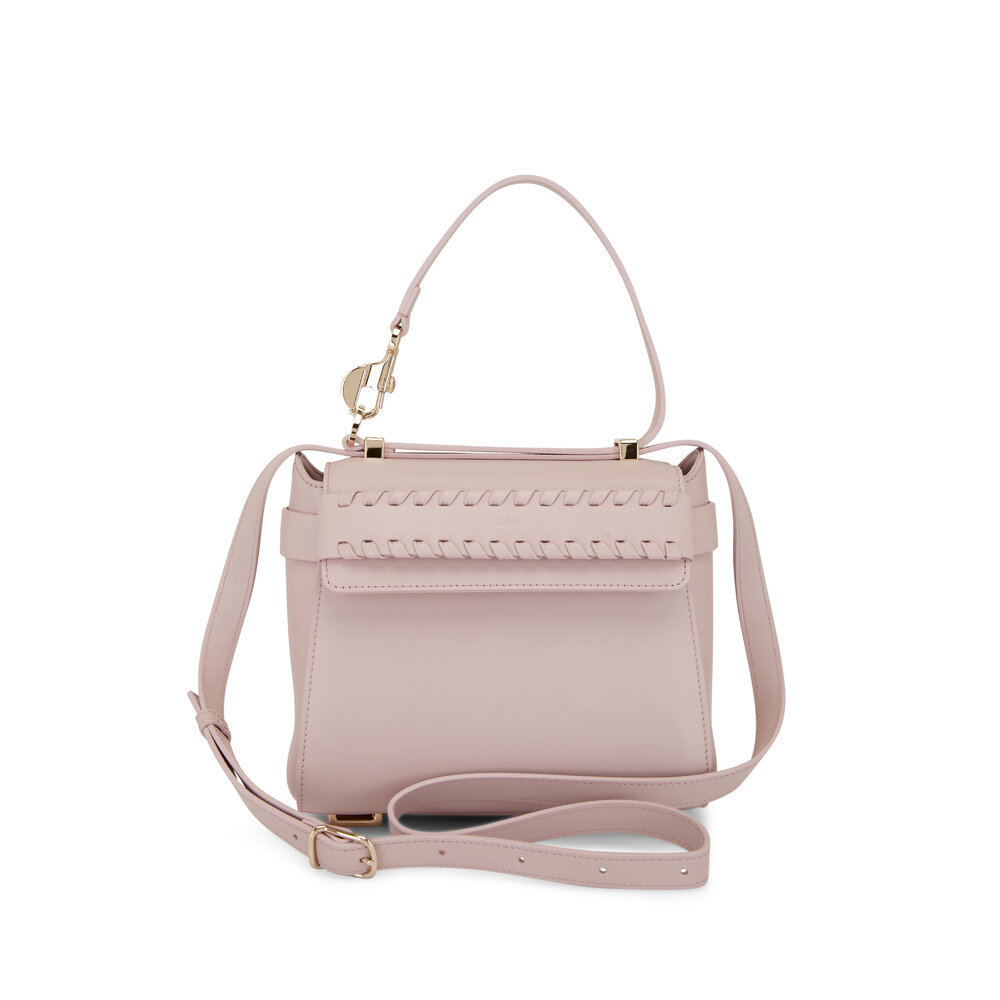 Chloé - Nacha Misty Lavender Leather Top Handle Bag