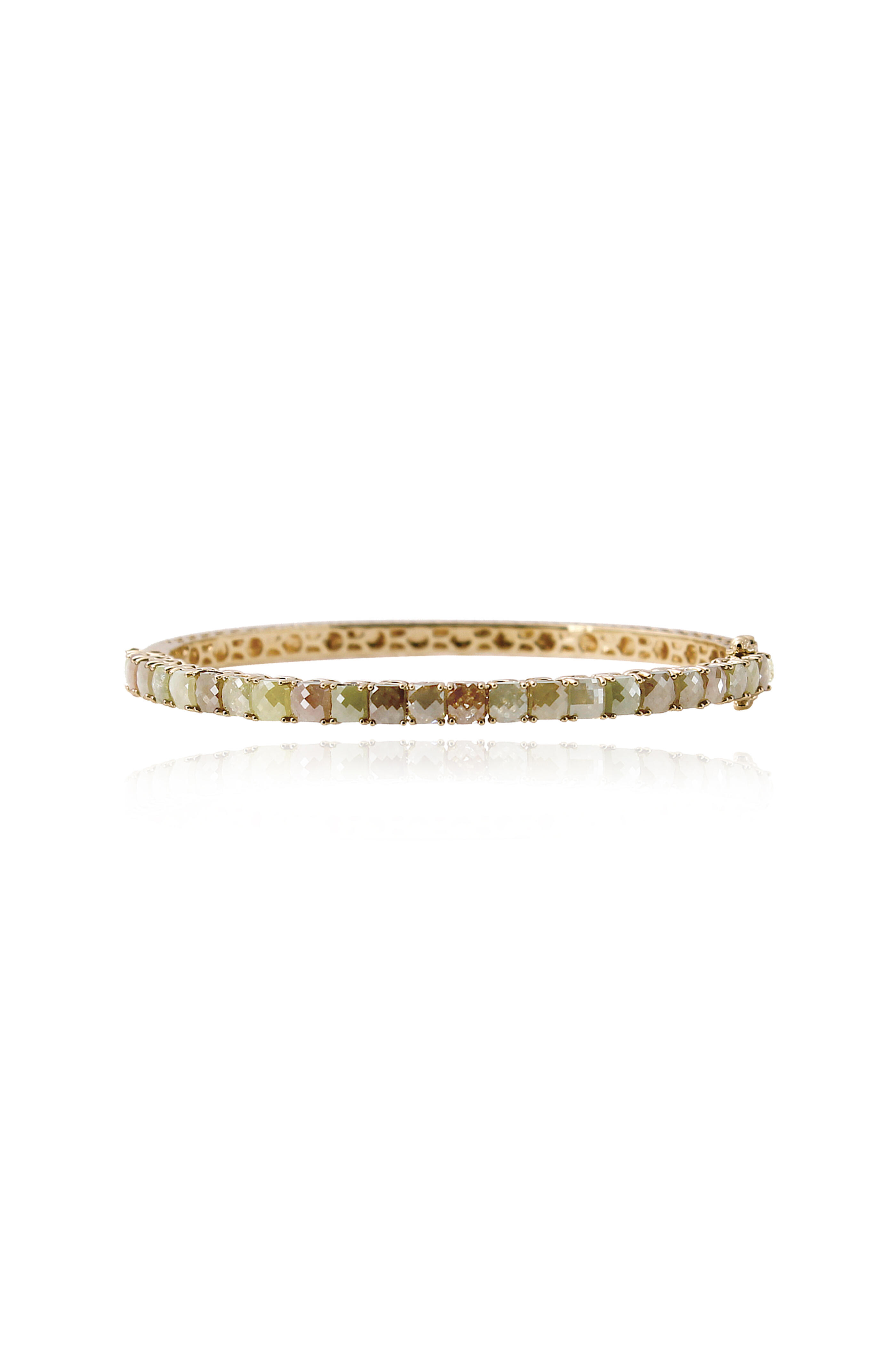 Sutra - 18K Yellow Gold Rough Diamond Bracelet | Mitchell Stores