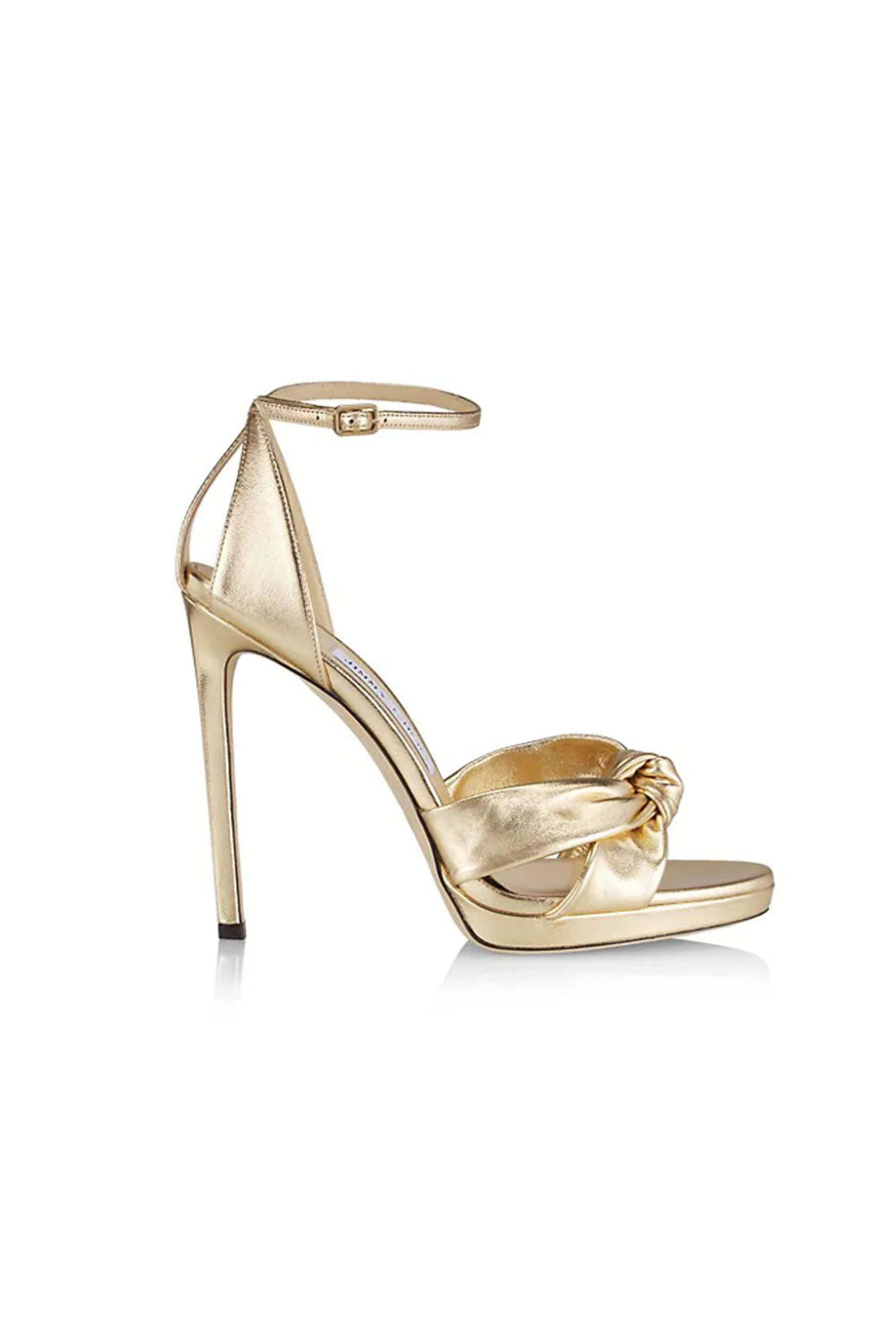 Jimmy Choo - Rosie 100 in Gold
