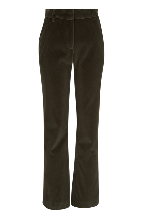 La DoubleJ 24/7 Green Velvet Pant