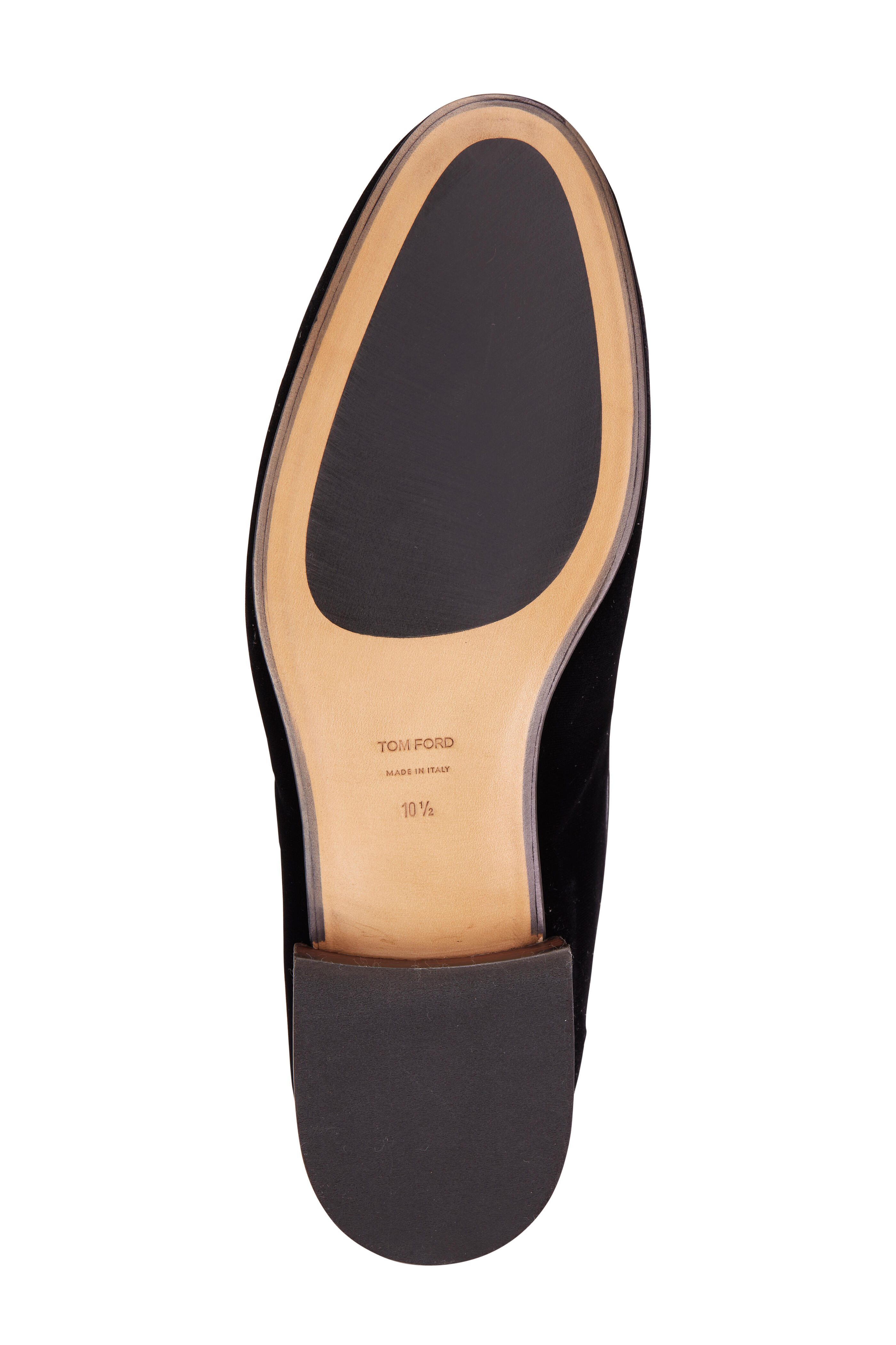 Tom Ford - Black Velvet Loafer