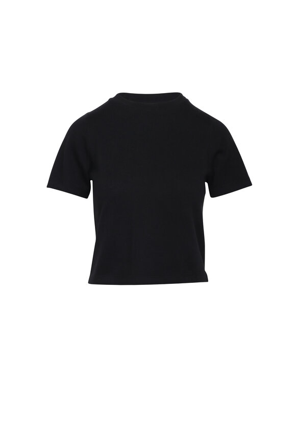 Extreme Cashmere Tina Black Short Sleeve Tee