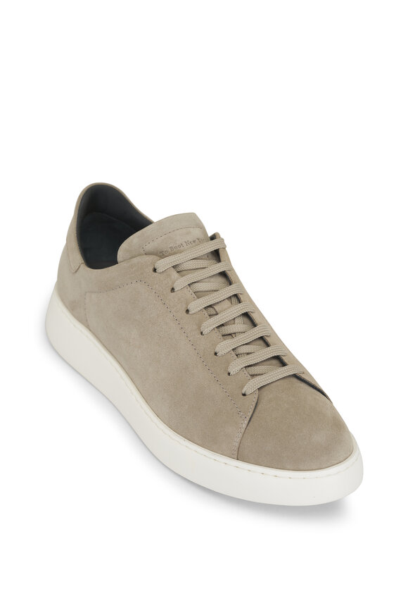 To Boot New York Buddy Taupe Suede Sneaker