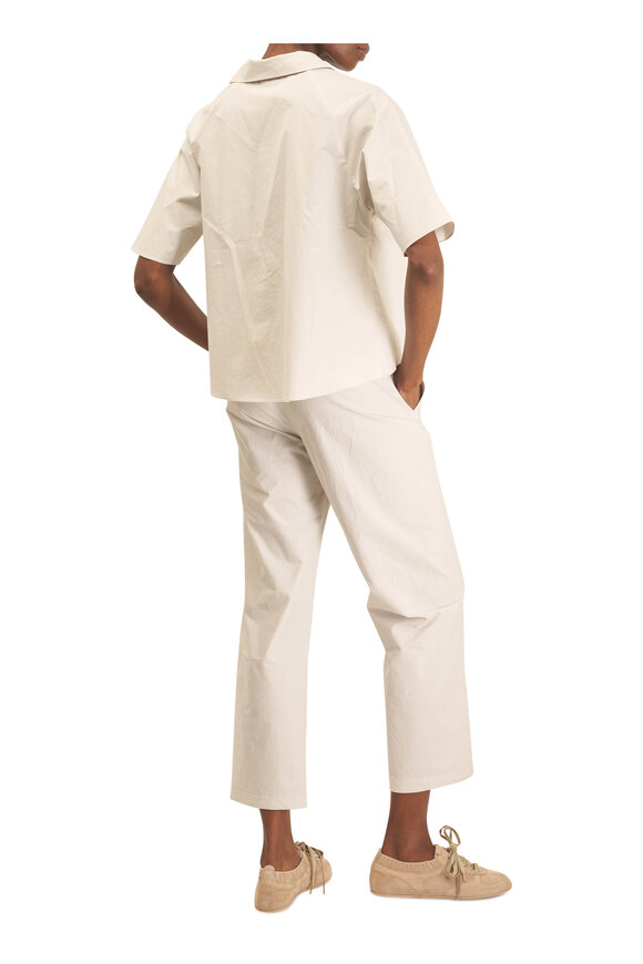 Peter Cohen Trudy Dew Cotton Broadcloth Shirt - view 4