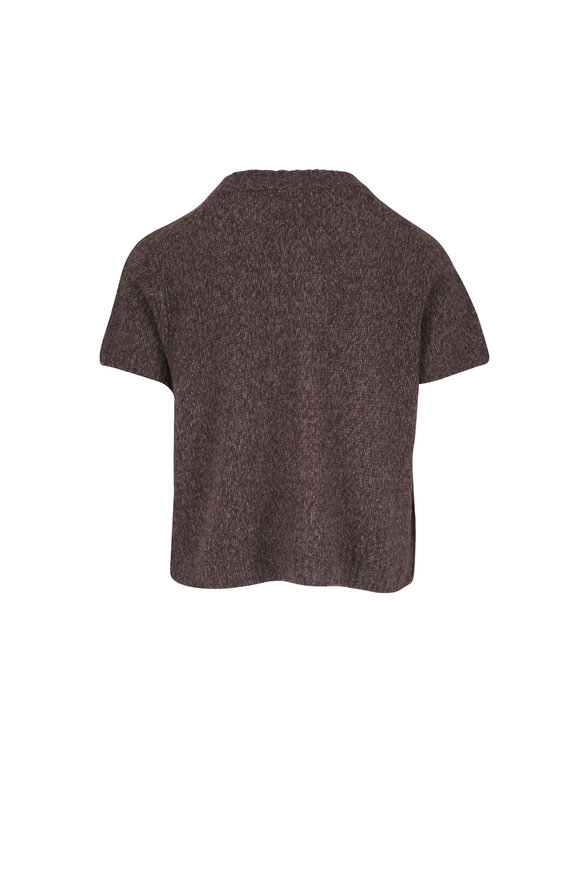 Lisa Yang Siona Soft Bark Cashmere & Silk Sweater - view 3